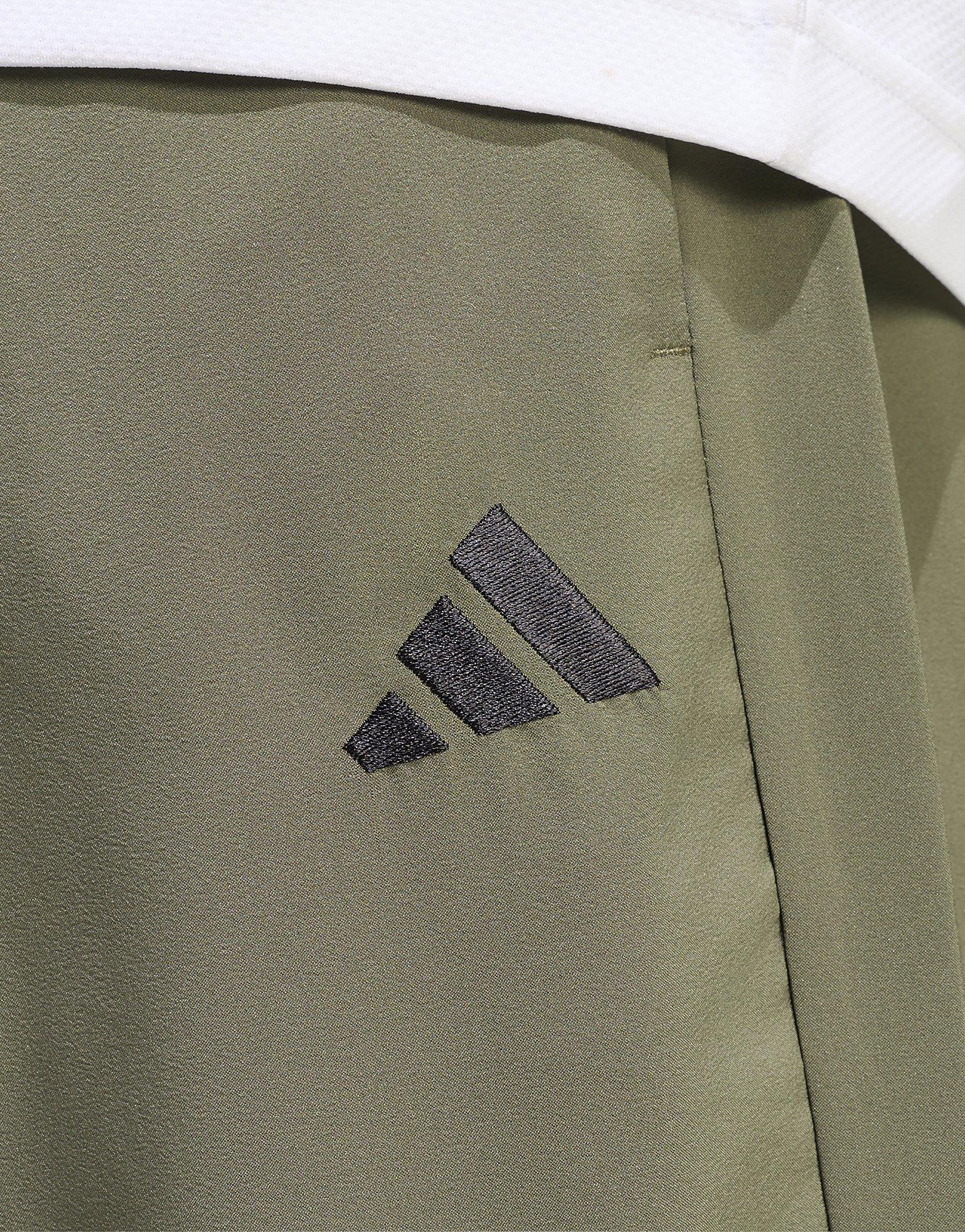 adidas Pantalon Bord-côte Fuselé Tissé Petit Logo Essentials Stanford Lite