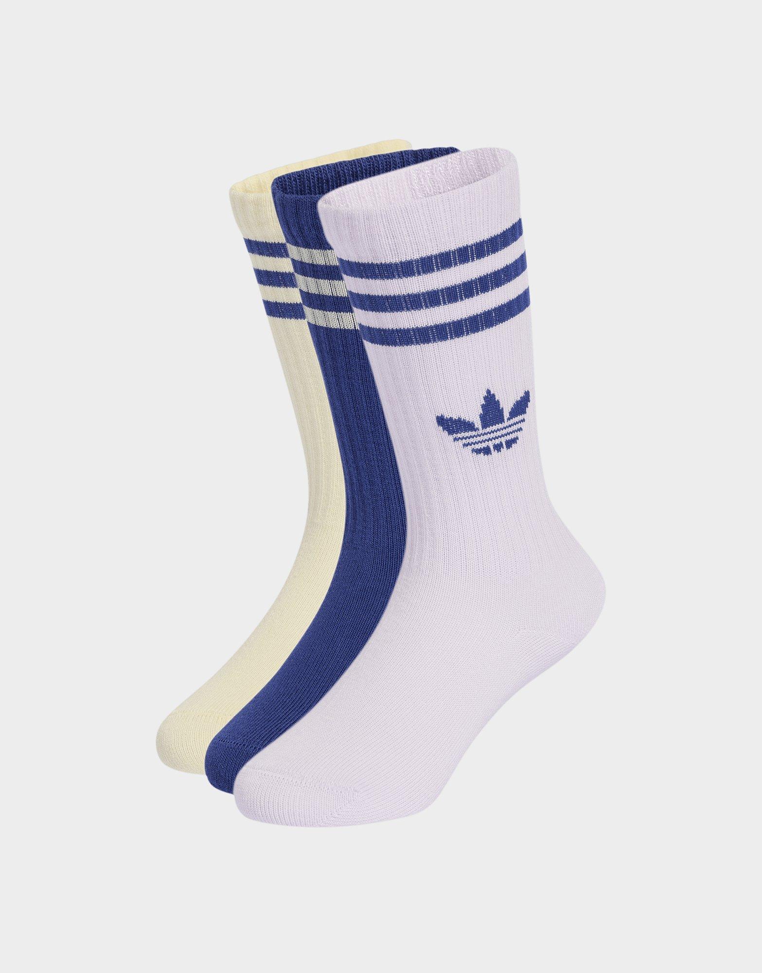 adidas Calzini A 3 Strisce Crew 6 Paia Bambini