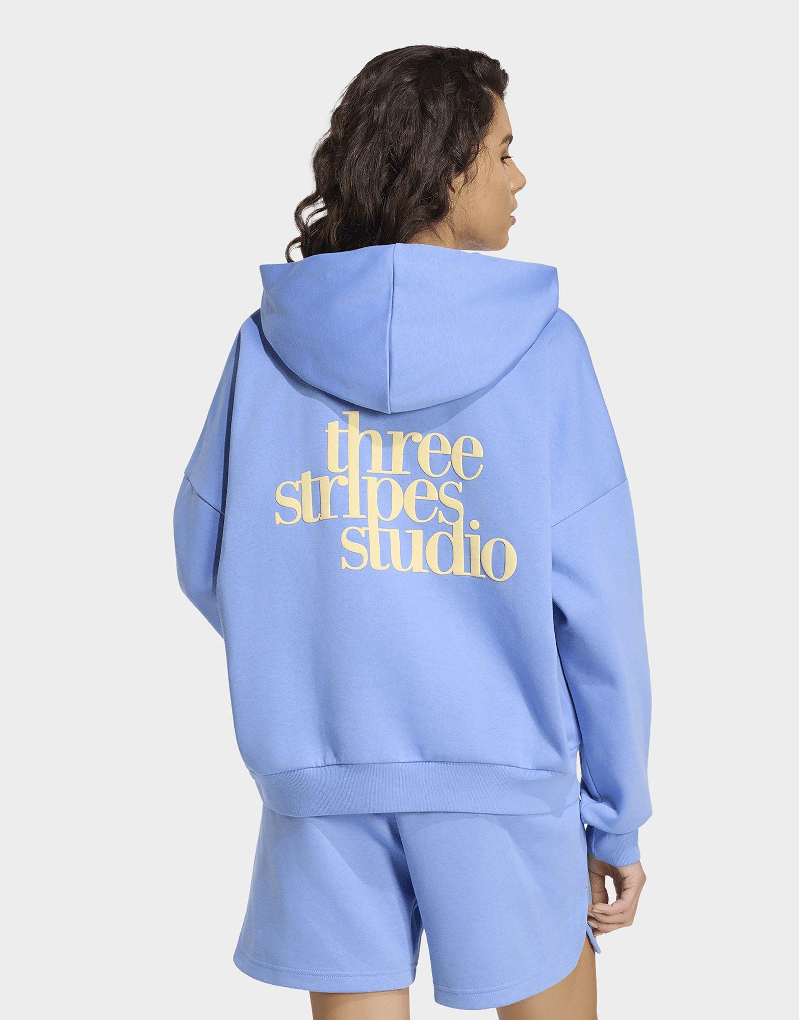 adidas SUDADERA CON CAPUCHA 3 STRIPES STUDIO