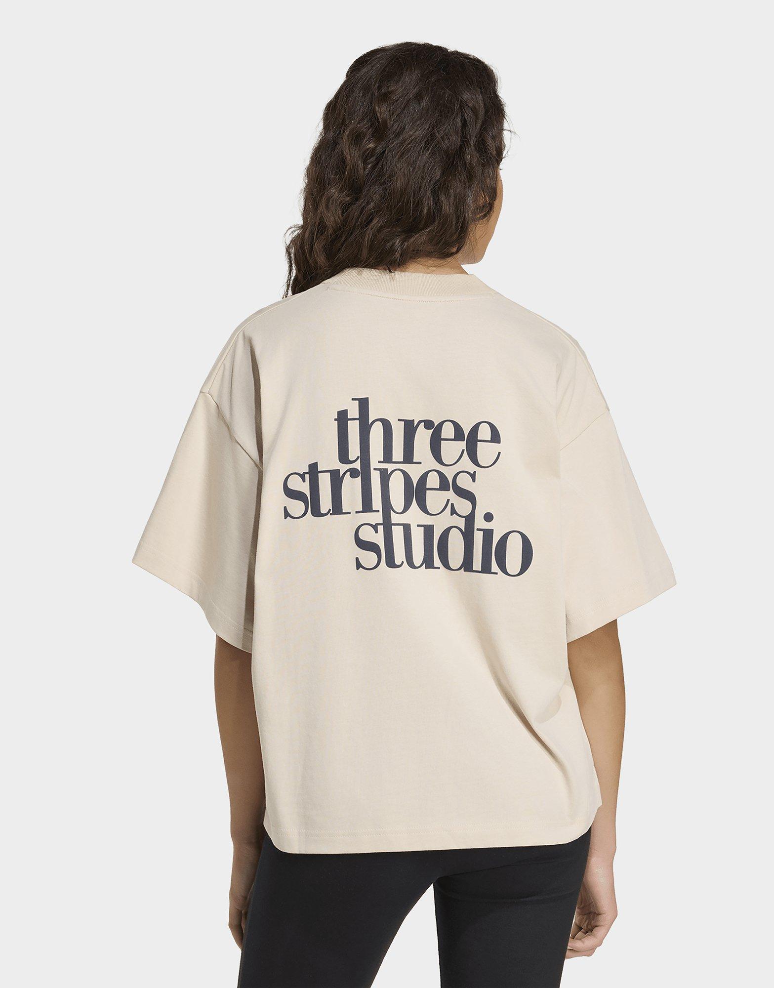 adidas 3 STRIPES STUDIO BOYFRIEND T-SHIRT