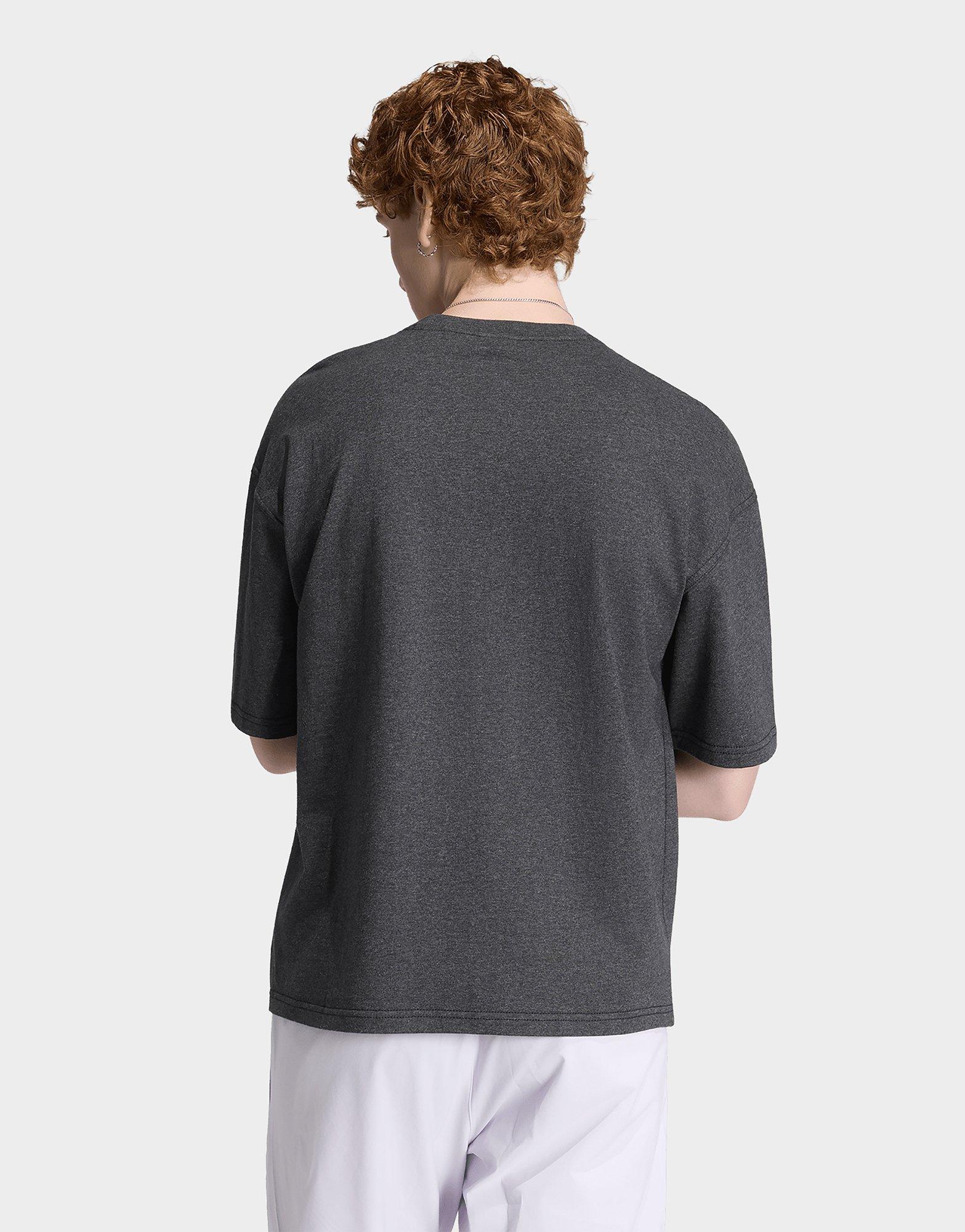 adidas Trefoil Essentials Meliertes Locker Geschnittenes Crop-shirt
