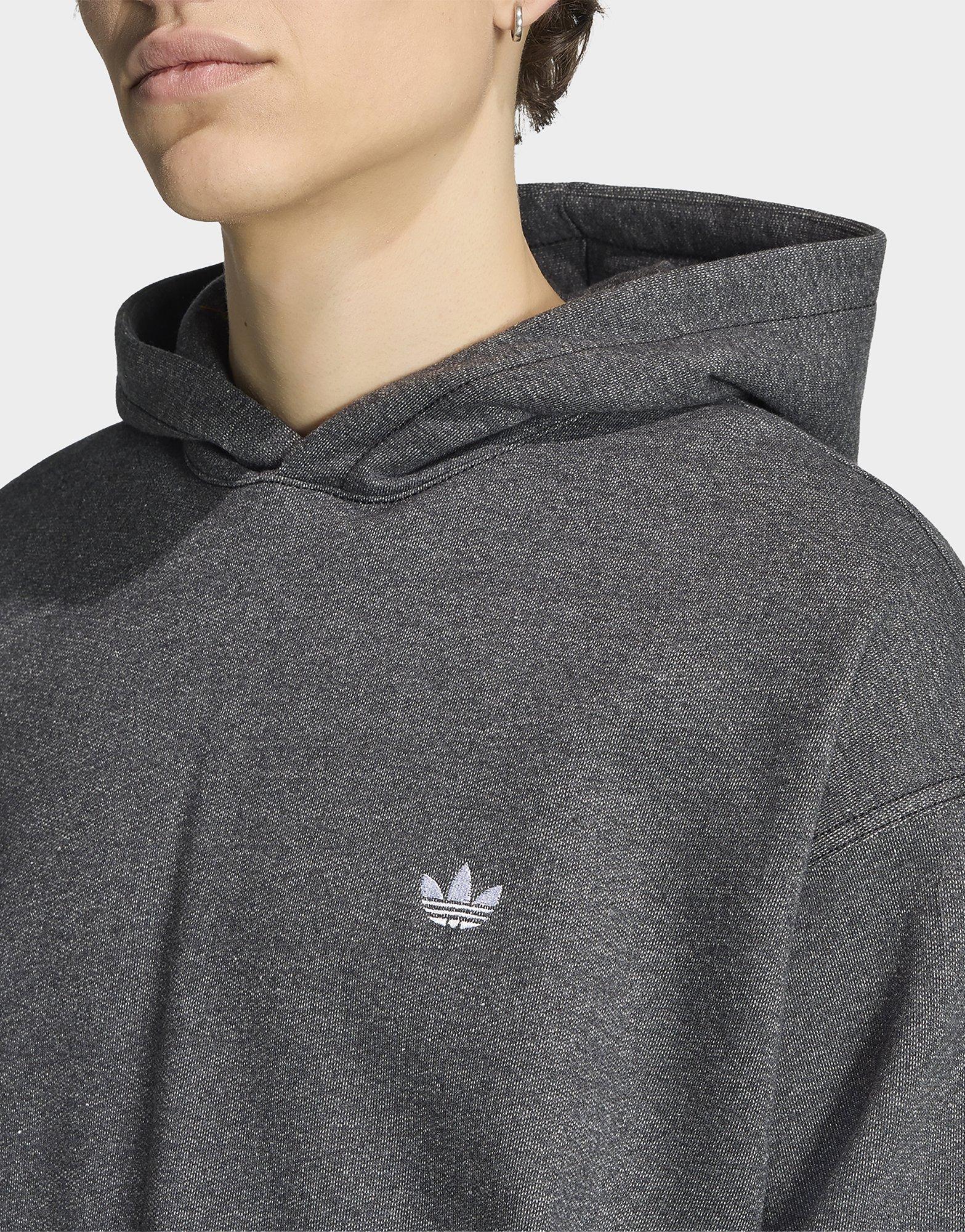 adidas Trefoil Essentials Hoodie, Meliert, Locker Geschnitten