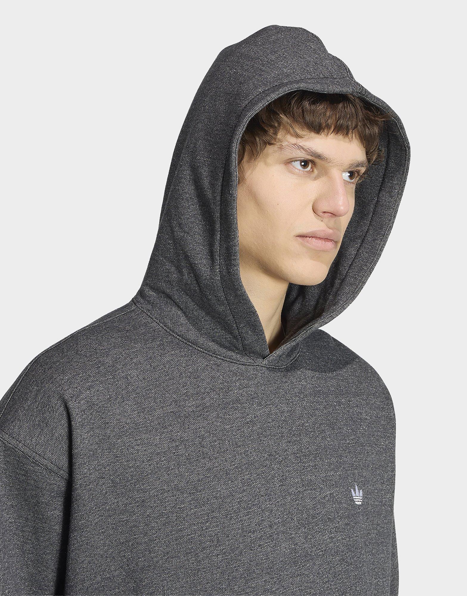 adidas Trefoil Essentials Hoodie, Meliert, Locker Geschnitten