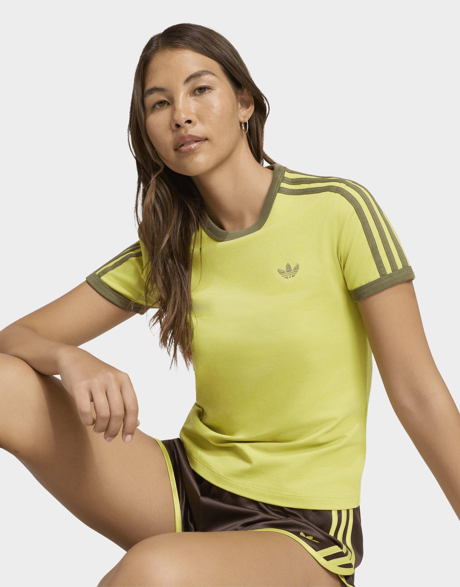 adidas Camiseta Entallada 3 Stripes
