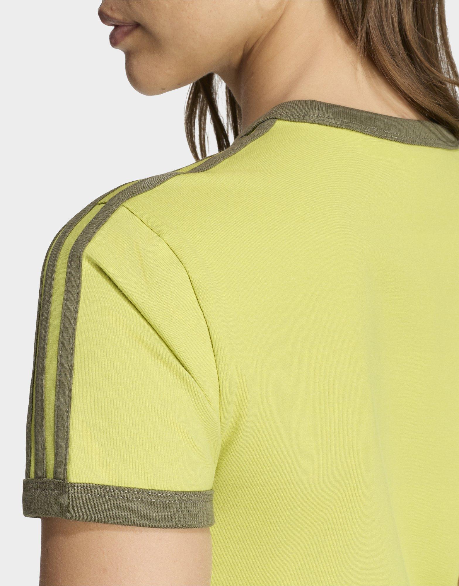 adidas Camiseta Entallada 3 Stripes