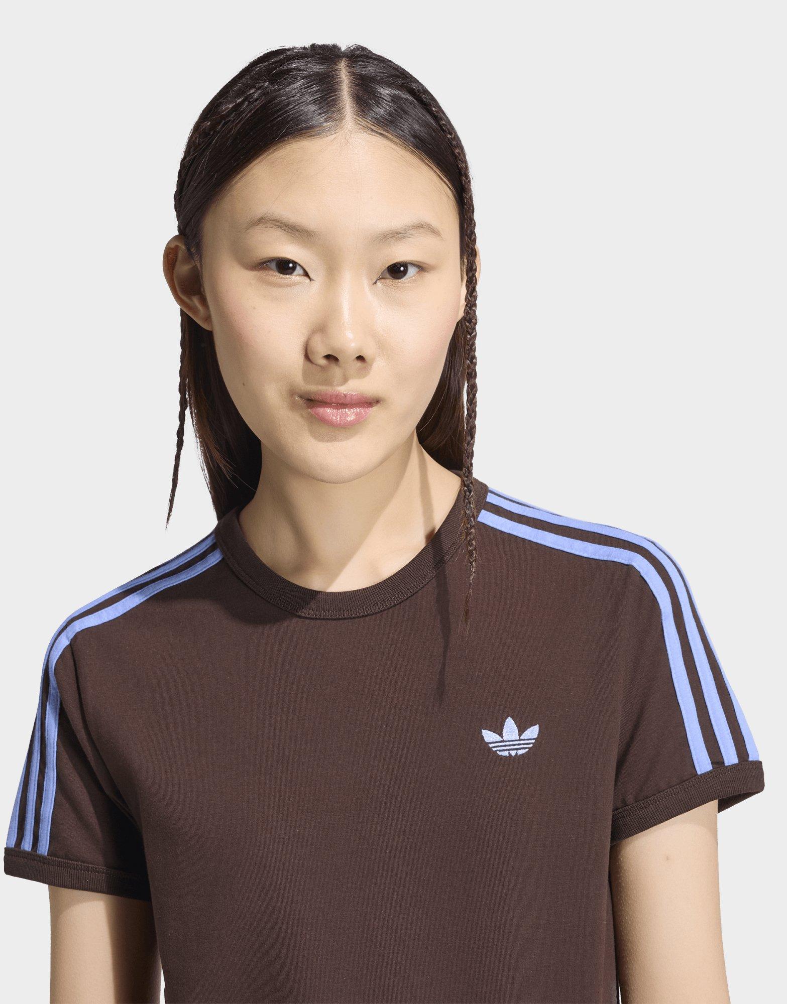adidas Camiseta Entallada 3 Stripes