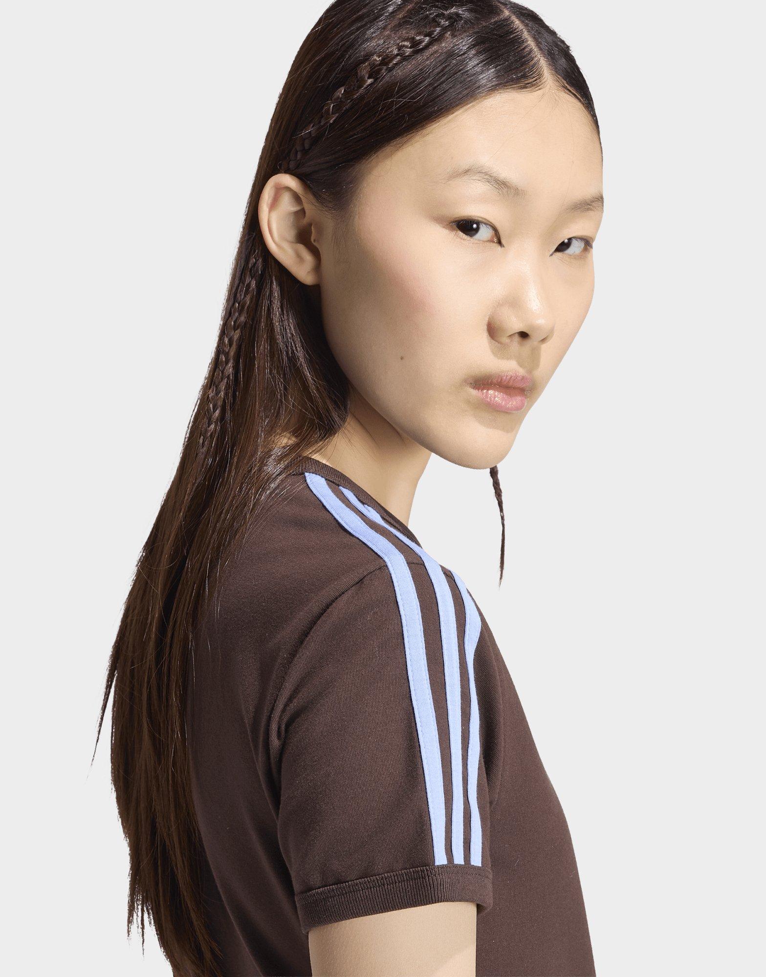 adidas Camiseta Entallada 3 Stripes