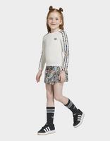 adidas Liberty London Slim 3 Stripes Long Sleeve Top / Wrap Skort Set