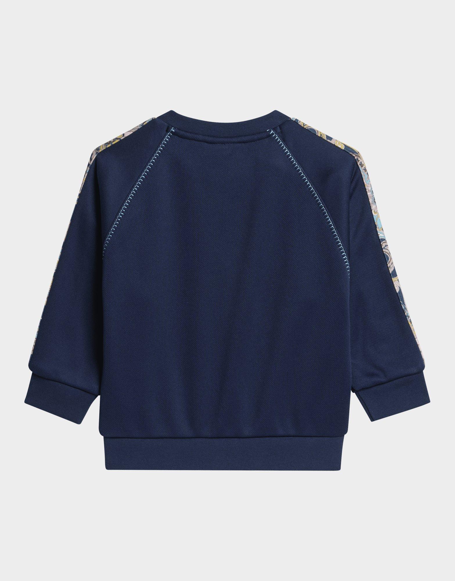 adidas Conjunto de sudadera de cuello redondo y mallas x Liberty London Oversized