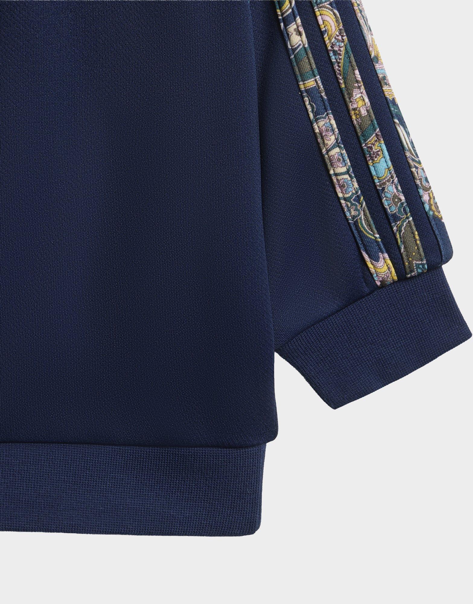 adidas Conjunto de sudadera de cuello redondo y mallas x Liberty London Oversized