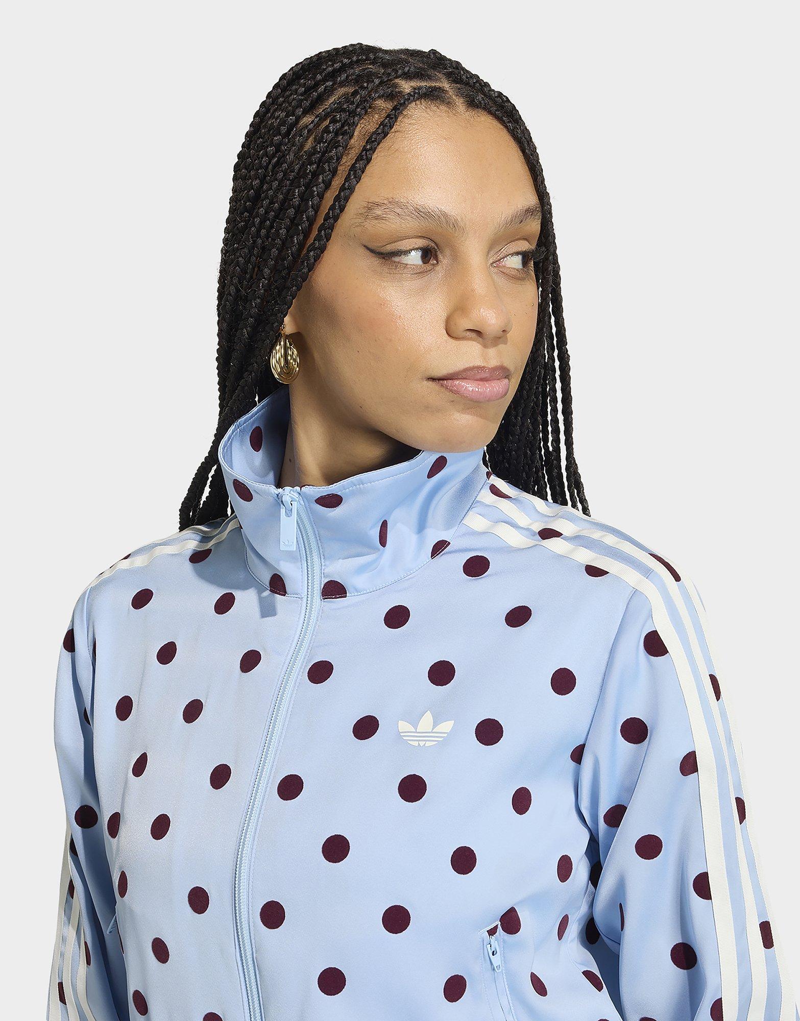 adidas Satin Polka Dots Track Top