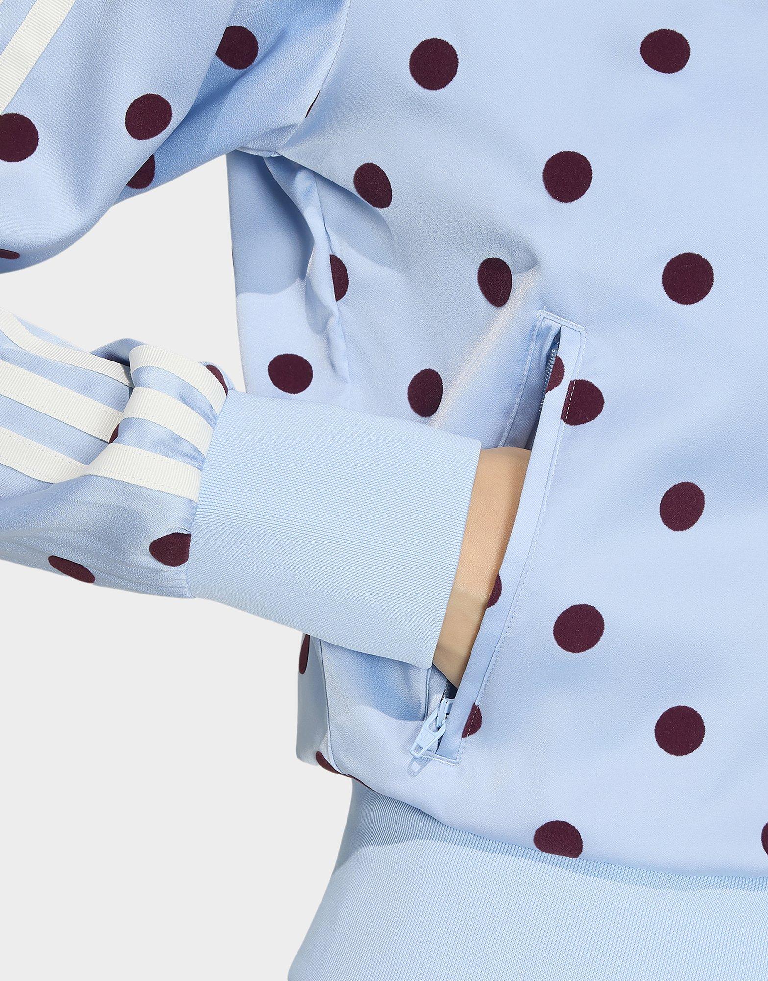 adidas Satin Polka Dots Track Top