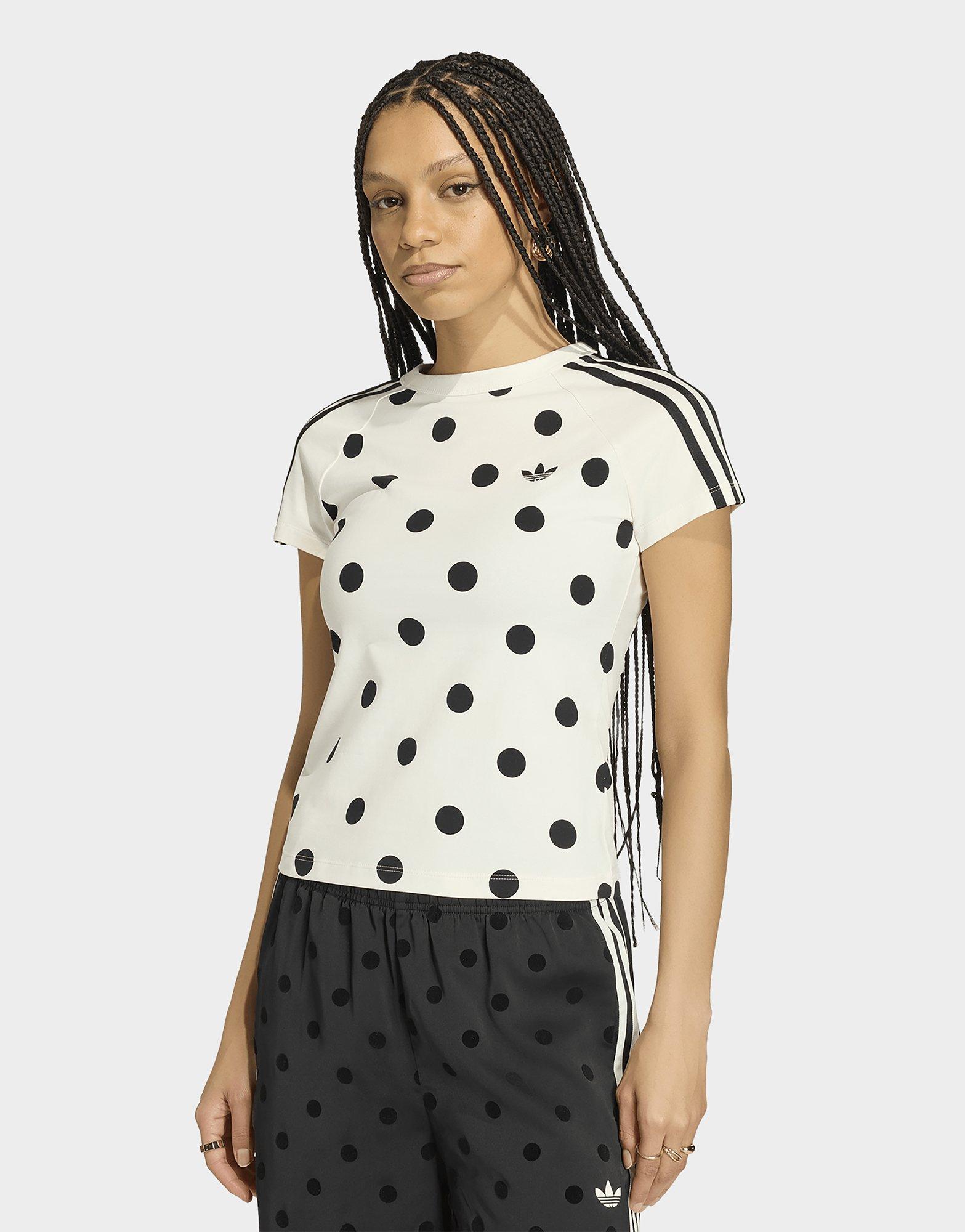 adidas Slim Fit Cali Polka Dot T-shirt