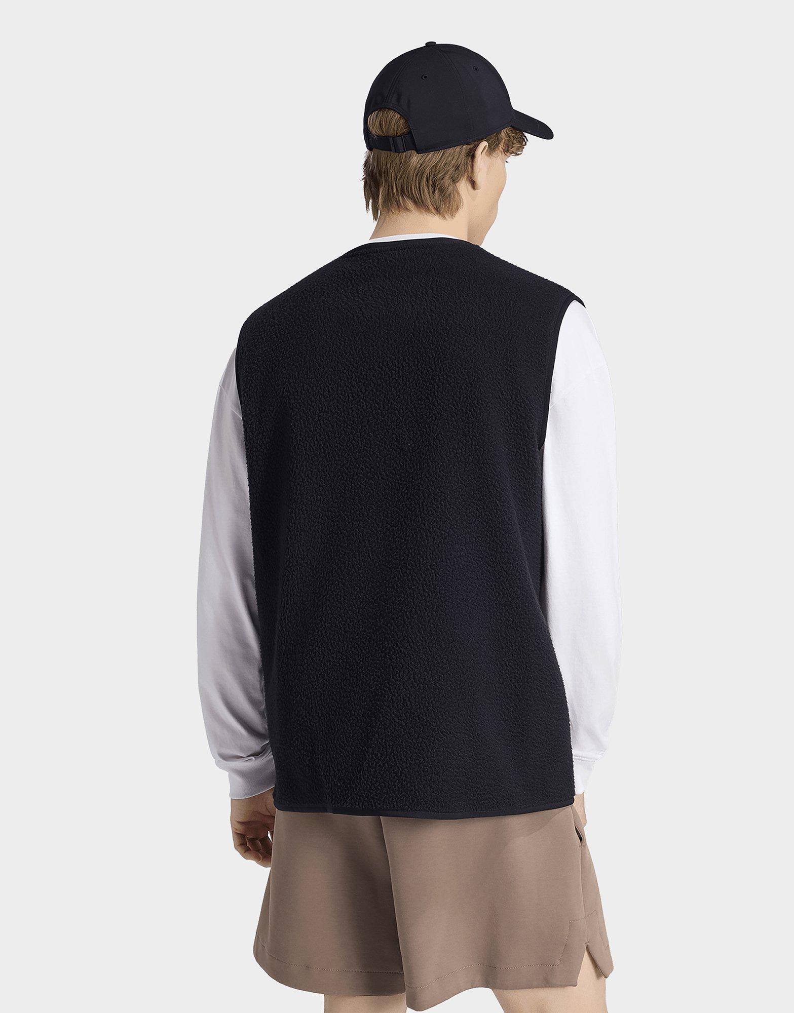 adidas City Tech 3 Stripes High Pile Fleece Bodywarmer