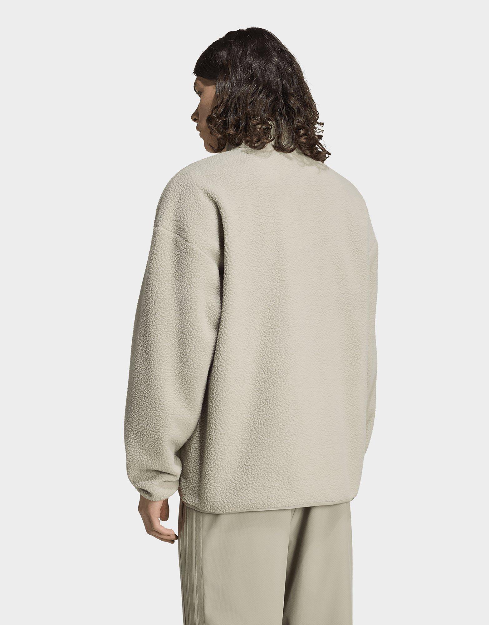 adidas City Tech 3-streifen Fleecejacke, Durchgehender Reißverschluss