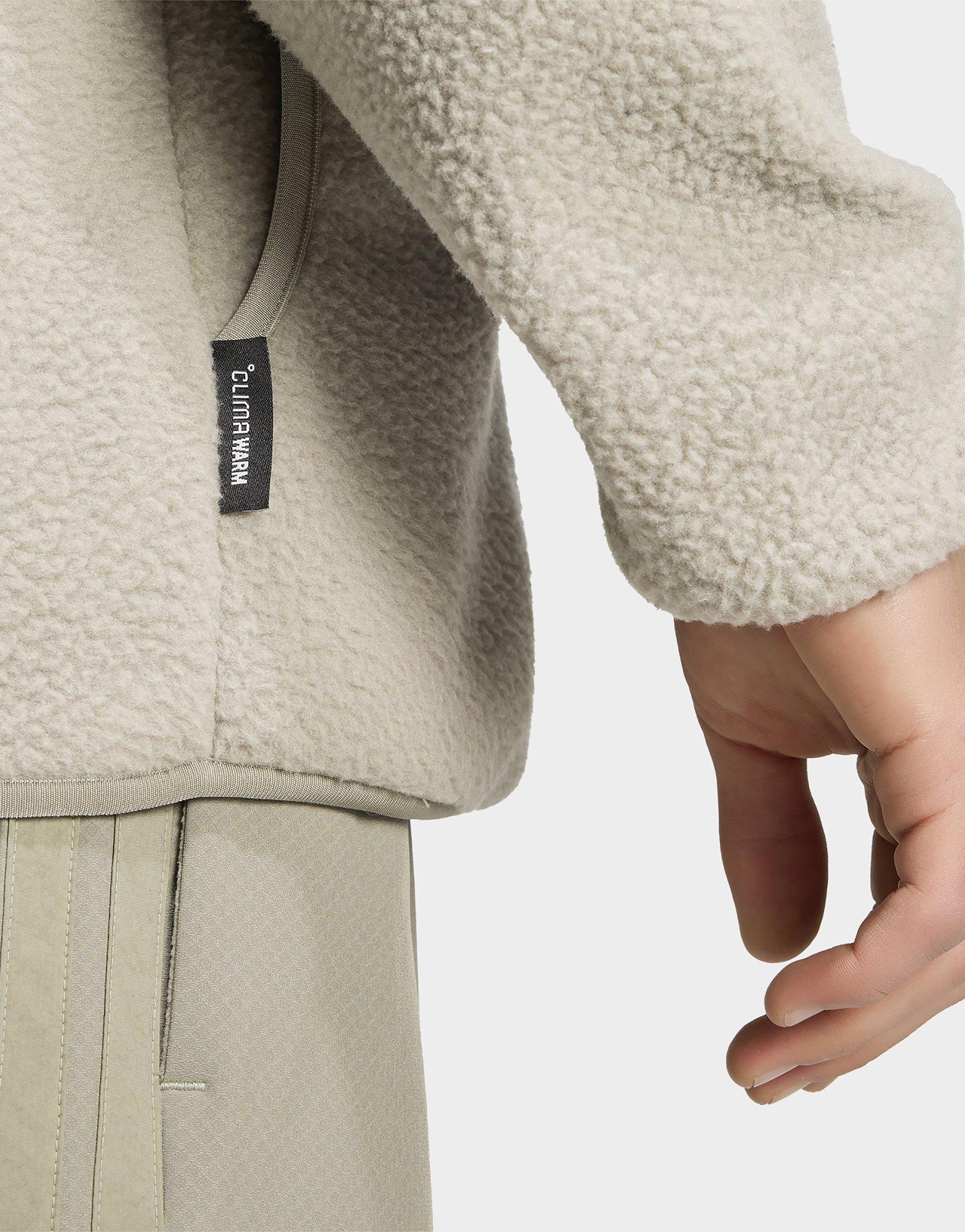 adidas City Tech 3-streifen Fleecejacke, Durchgehender Reißverschluss