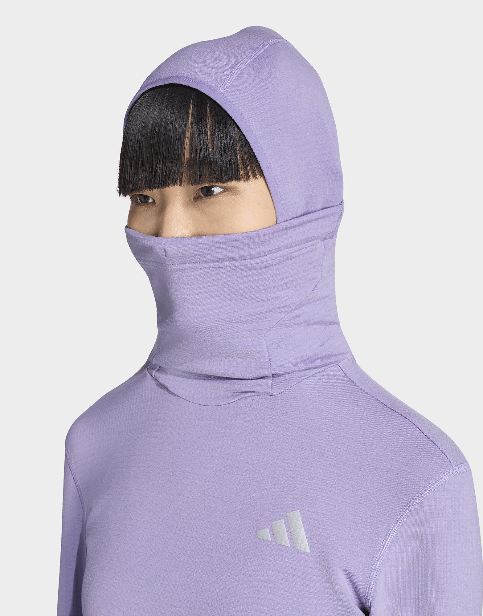 adidas Sudadera invernal con capucha de manga larga adi365 Running Essentials