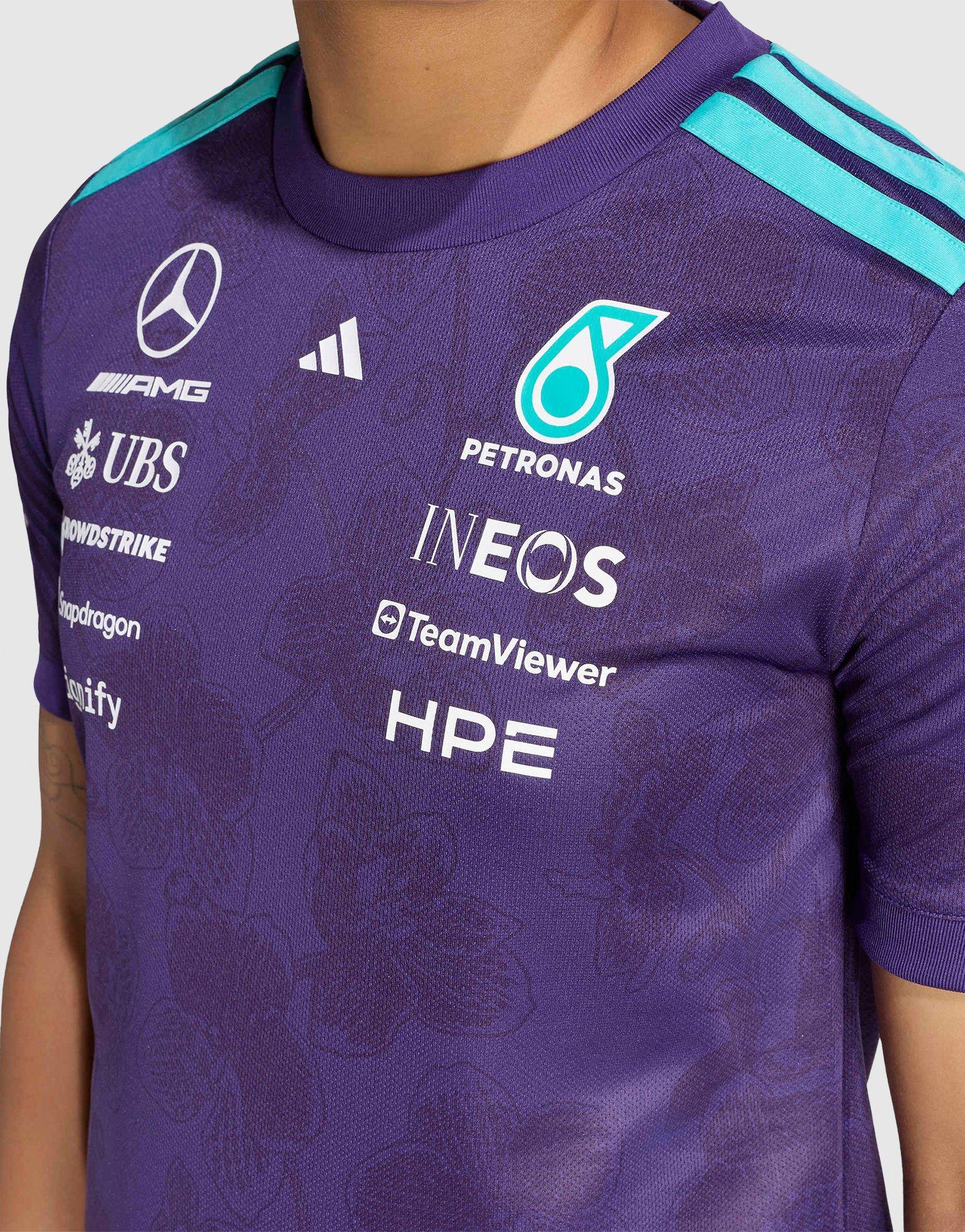 adidas Camiseta De Piloto Flor De Vanda Mercedes - Amg Petronas Formula 1 Team