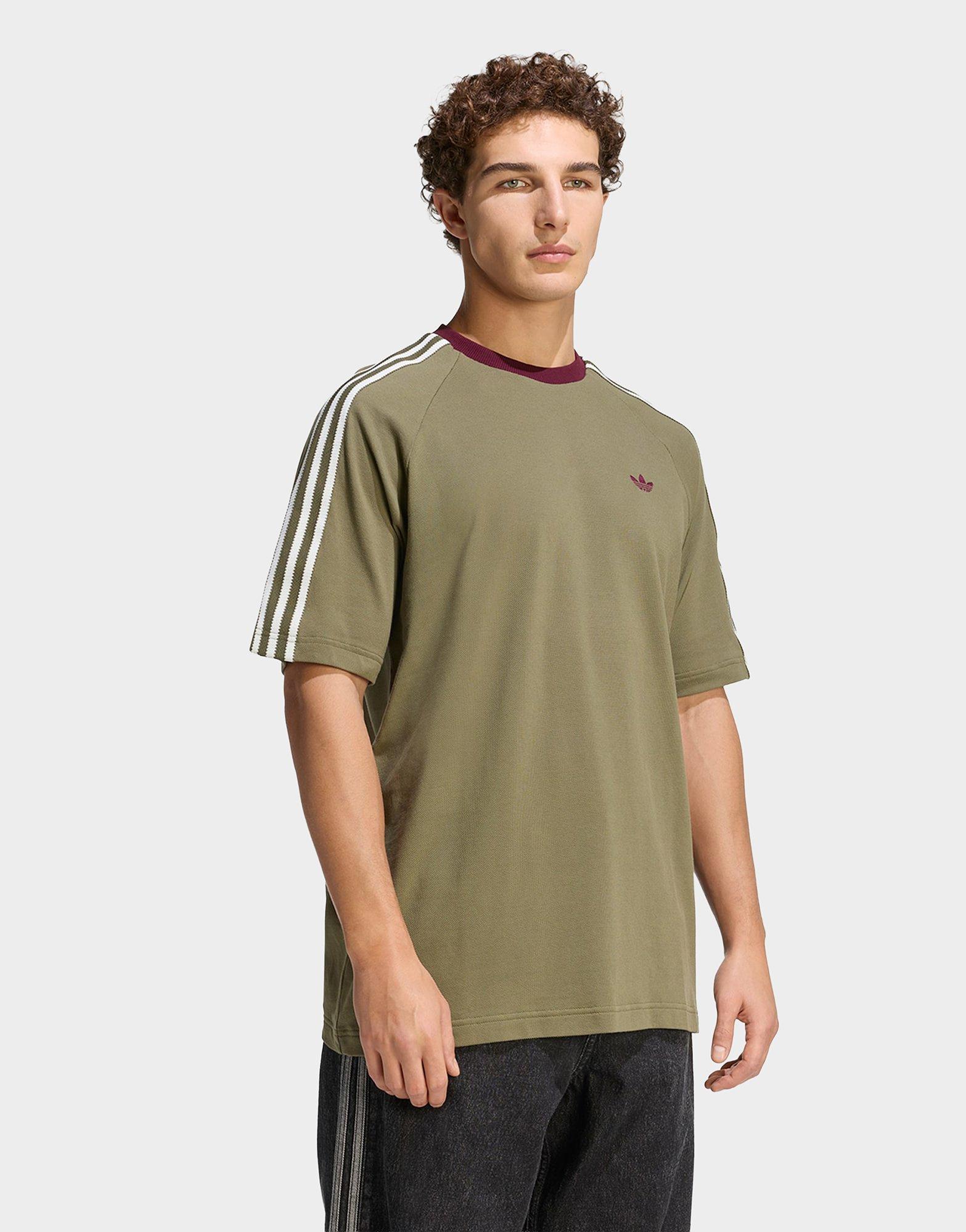 adidas T-SHIRT BRITCORE A MANICA CORTA RINGER