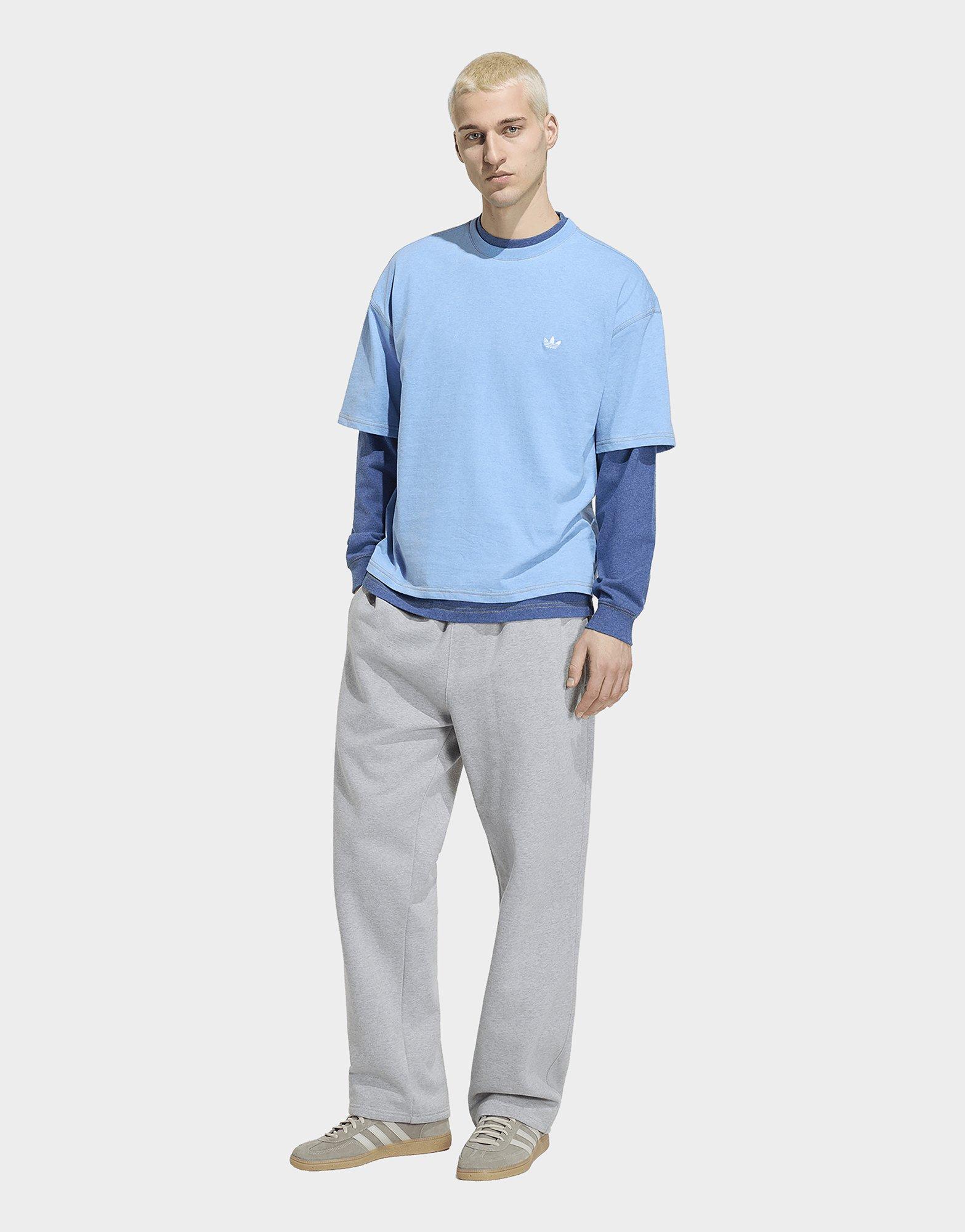 adidas Trefoil Essentials Meliertes Locker Geschnittenes Crop-shirt