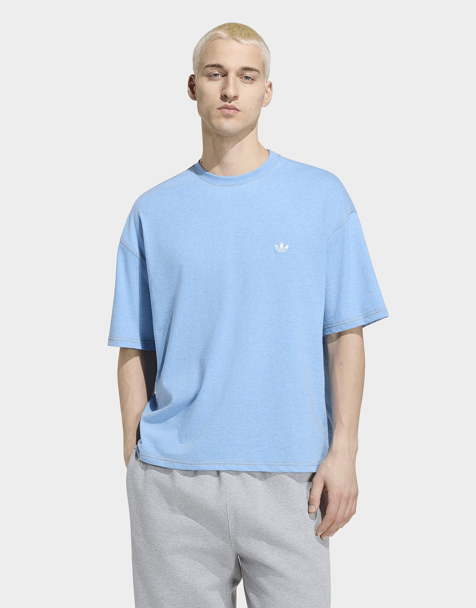 adidas Trefoil Essentials Melange Loose Cropped Tee