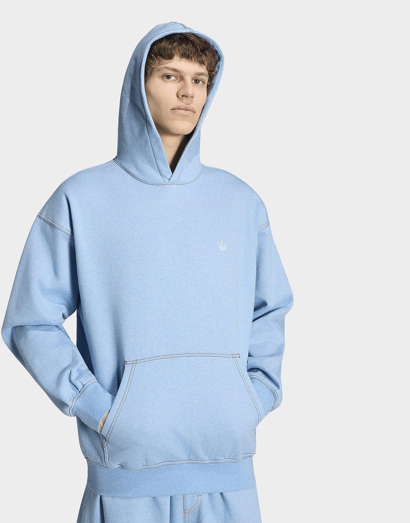 adidas Trefoil Essentials Hoodie, Meliert, Locker Geschnitten