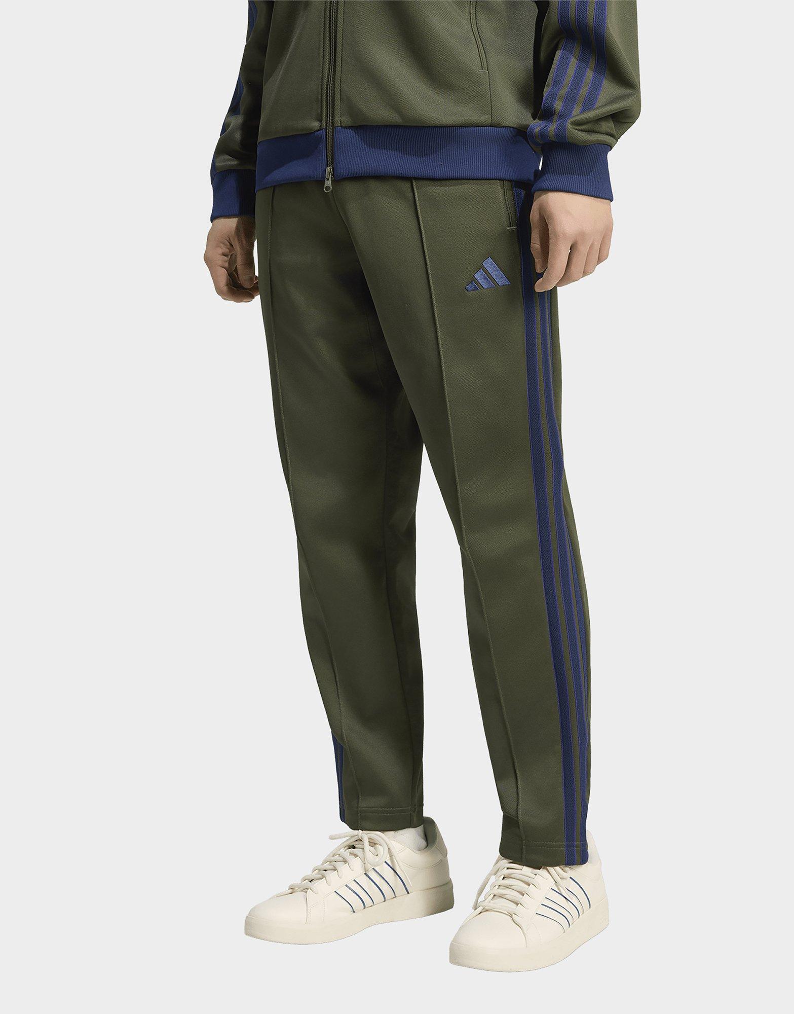 adidas STADIUM REGULAR FIT PIQUE FULL LENGTH OPEN HEM TRACKPANTS