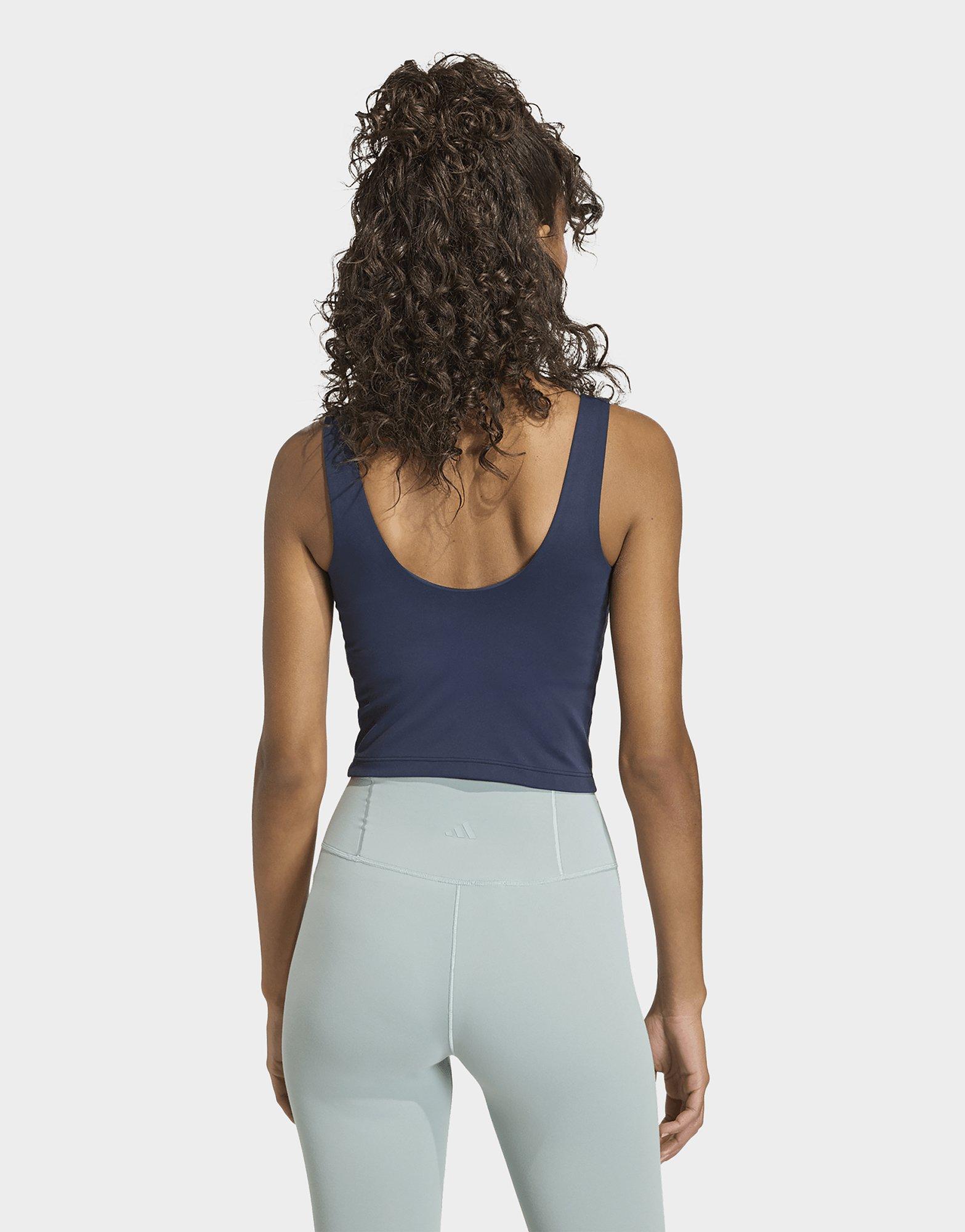 adidas Débardeur 3 Bandes Studio All Me Maintien léger