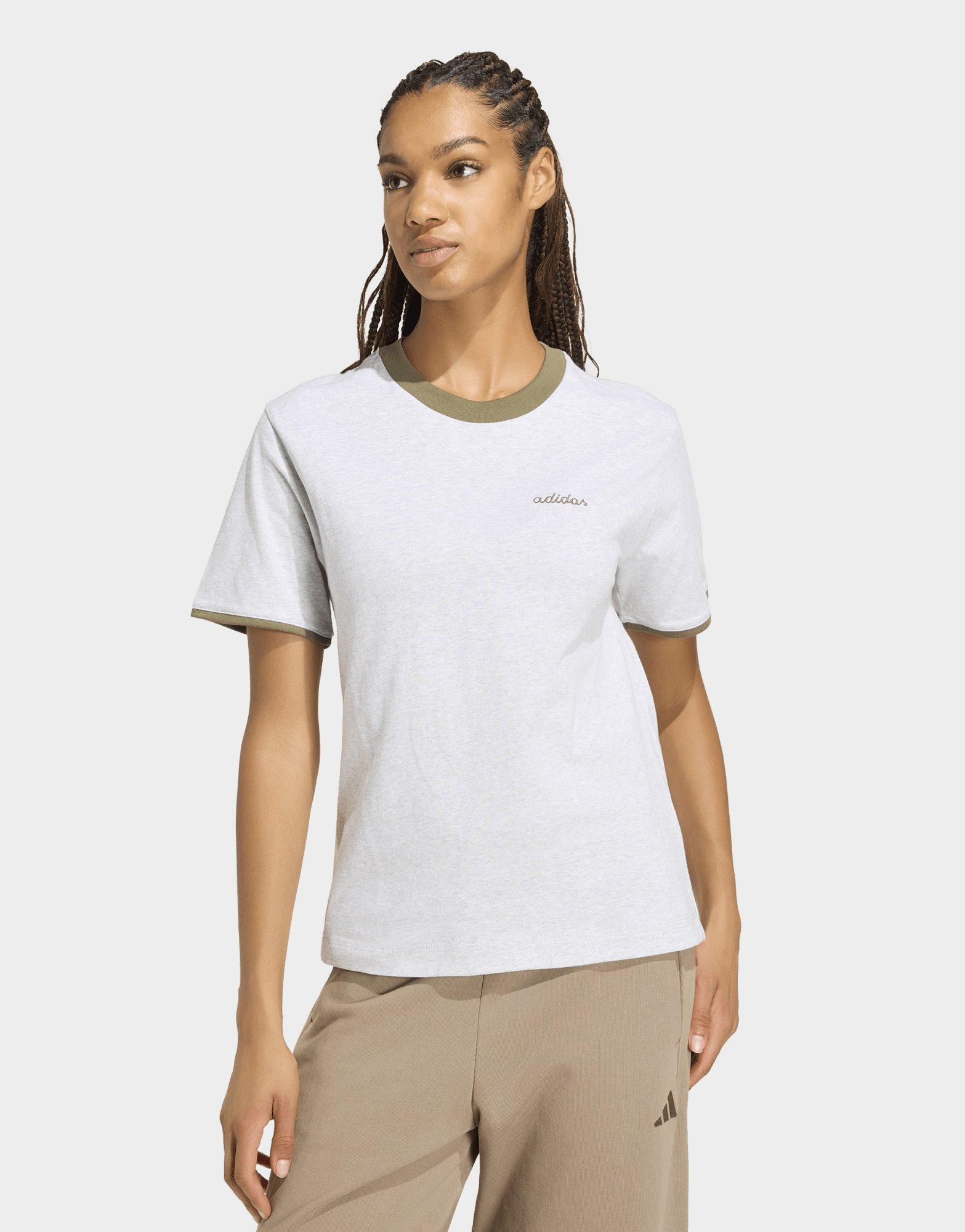 adidas Seasonal Essentials Colorpop T-shirt With Embroidered Graphic