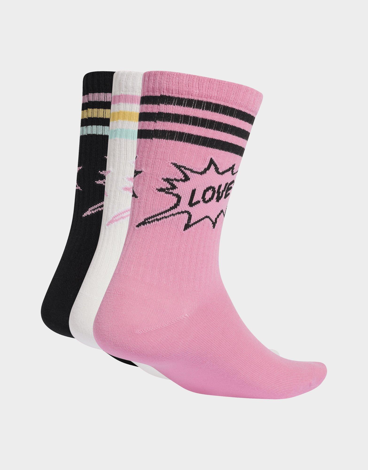 adidas Love Unites Crew Socken, 3er-pack