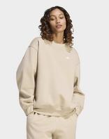 adidas Essentials Crew Long Fleece Os Sweatshirt
