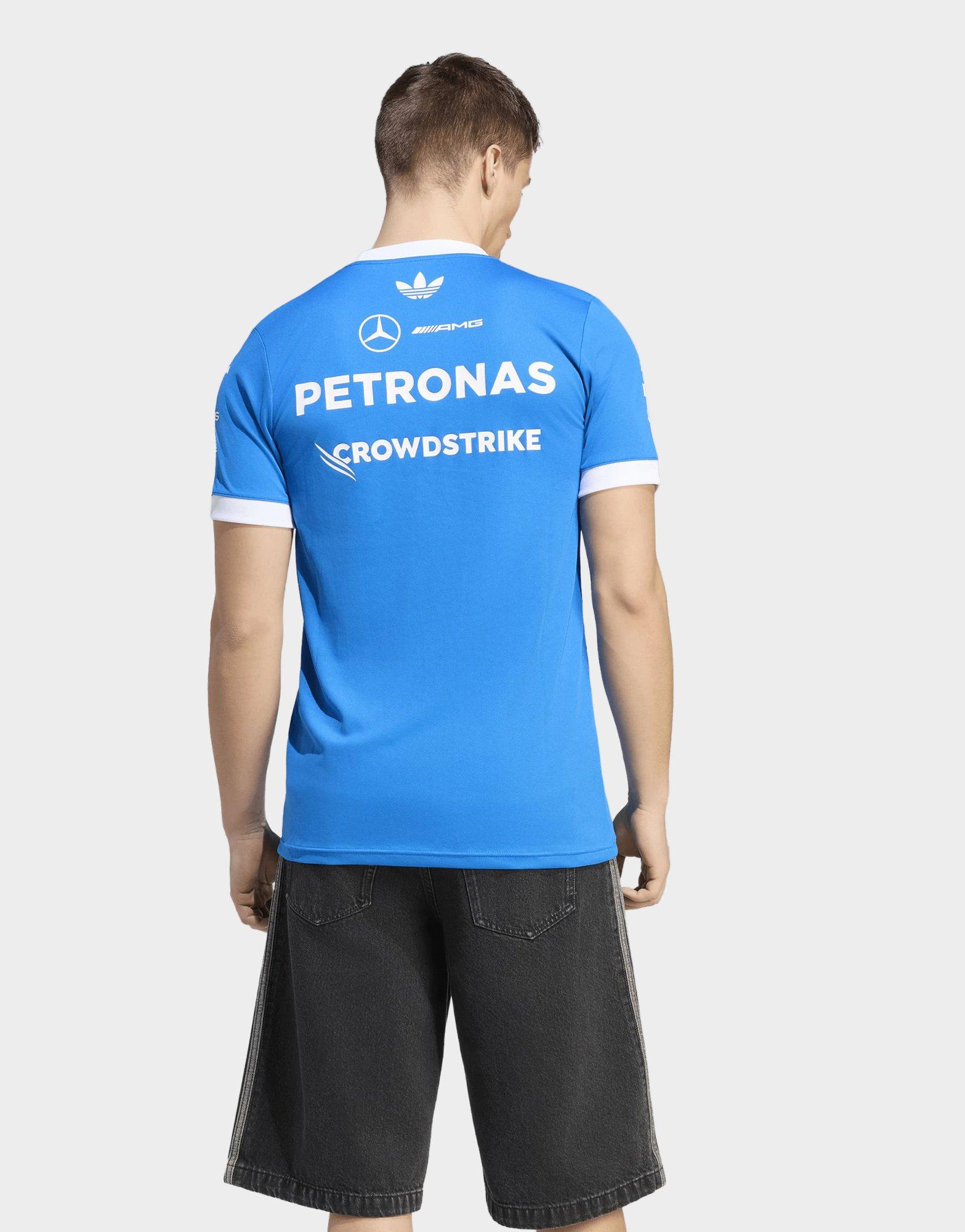 adidas Maillot Pilote Mercedes - Amg Petronas Formula 1 Team Blue Wonder