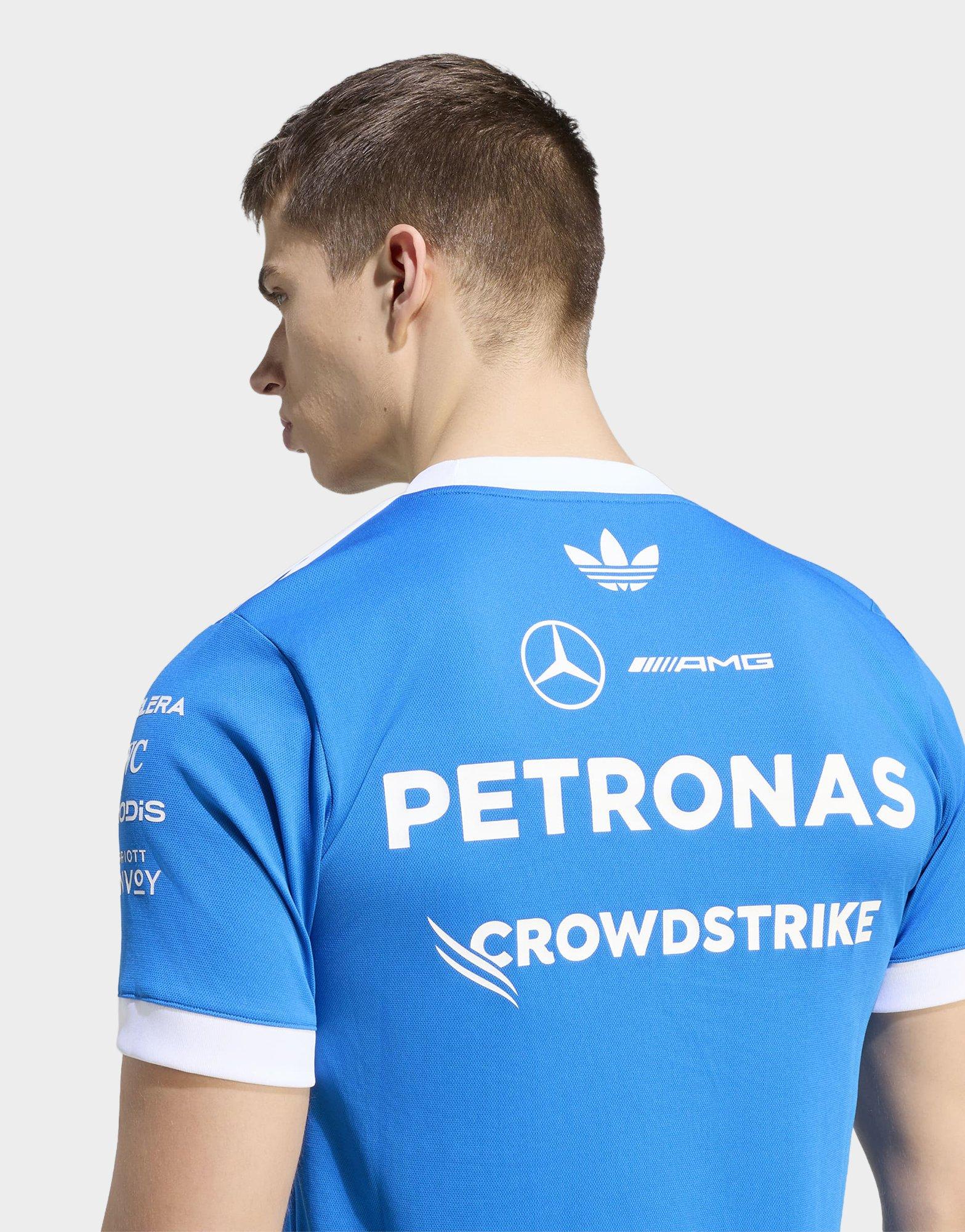 adidas Maillot Pilote Mercedes - Amg Petronas Formula 1 Team Blue Wonder