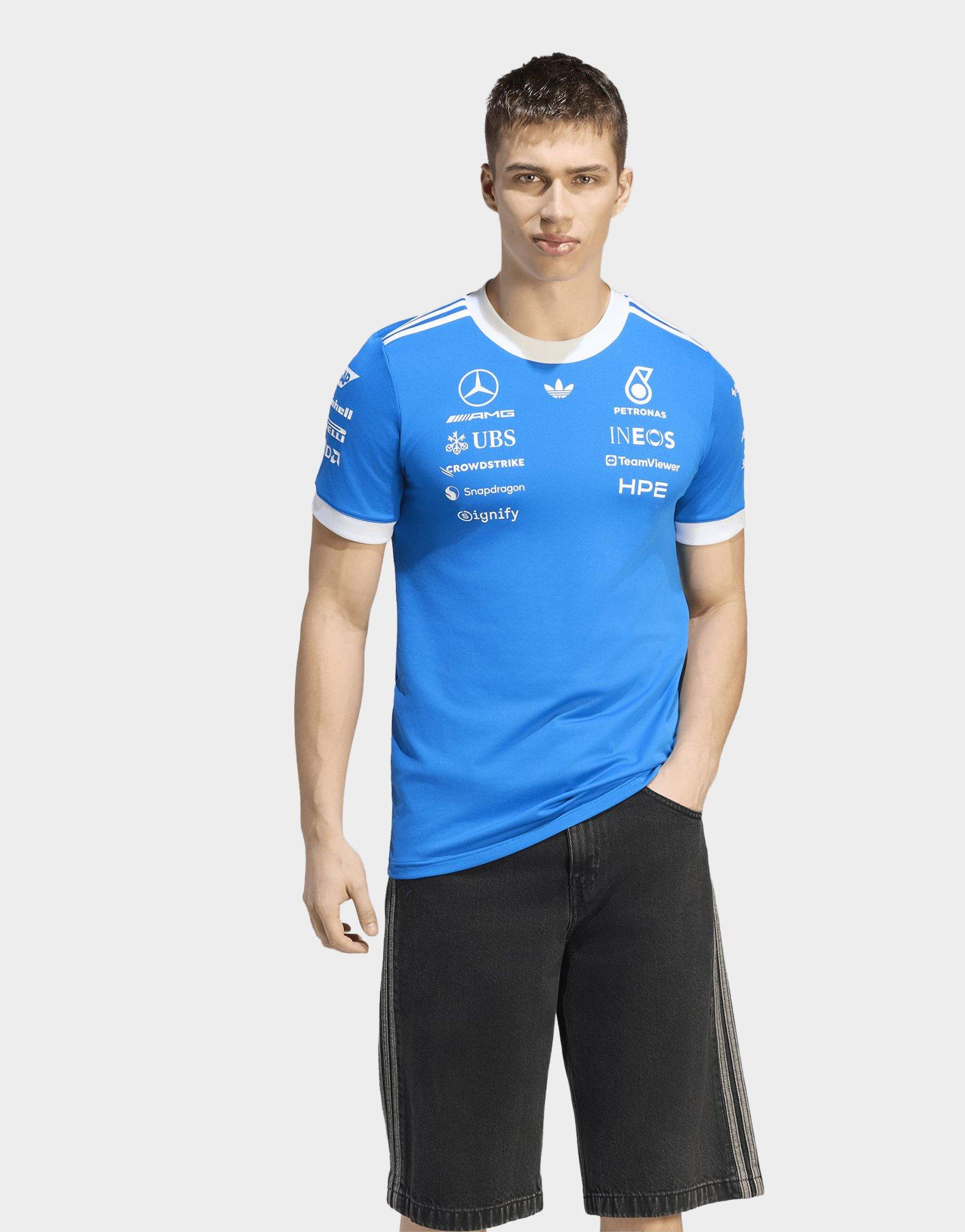 adidas Mercedes - Amg Petronas Formula 1 Team Blue Wonder Driver Jersey