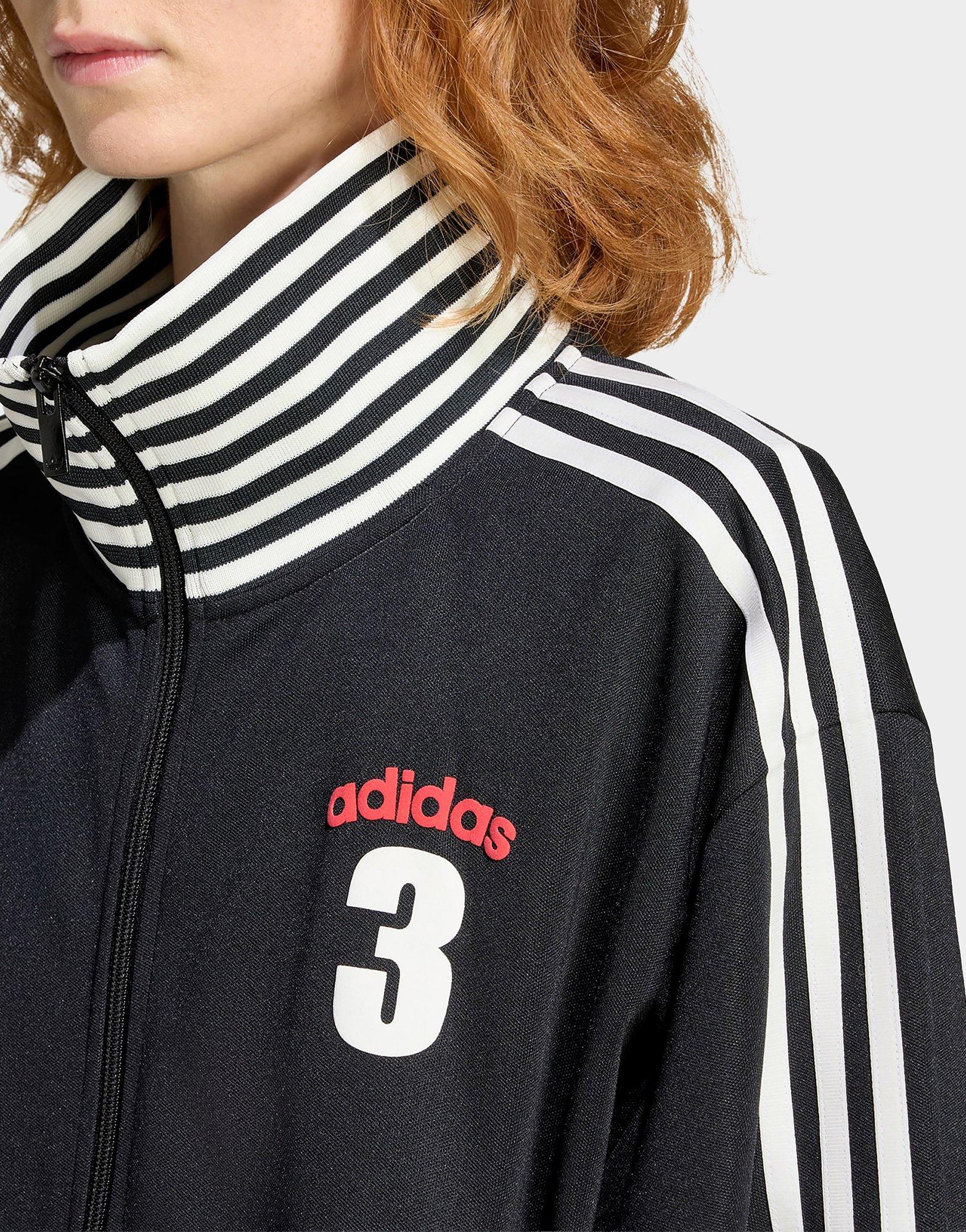 adidas VINTAGE BB TT STRIPED RIB Track Top