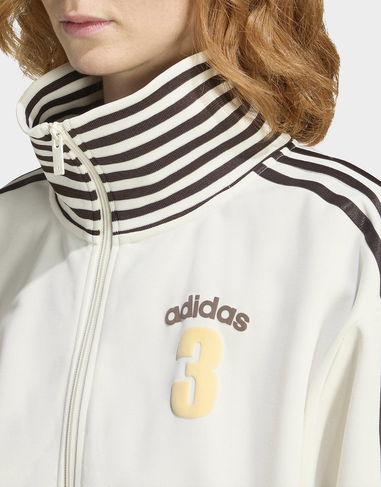 adidas VINTAGE BB TT STRIPED RIB Track Top