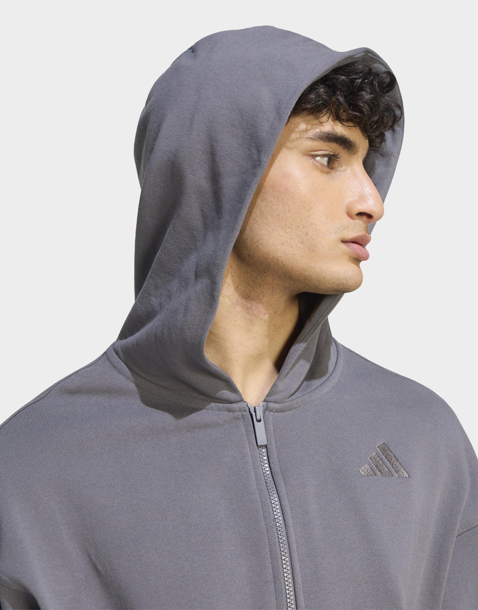 adidas SUDADERA CON CAPUCHA Y CIERRE DE CREMALLERA KIT SMALL LOGO