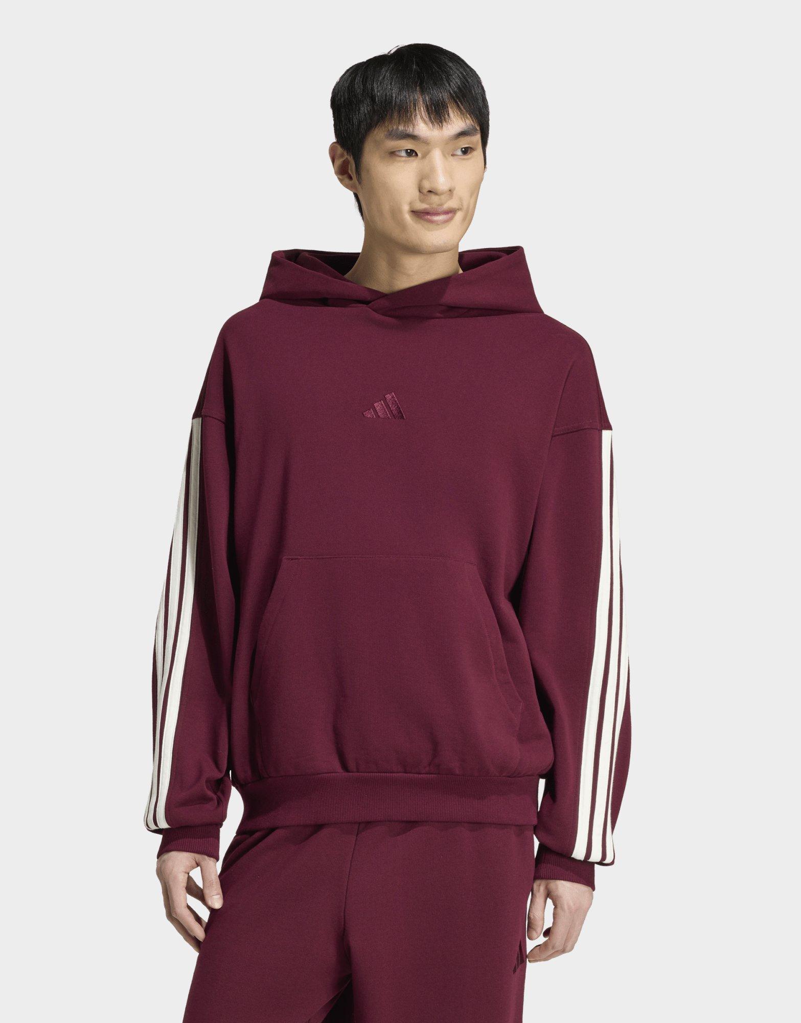 adidas FELPA CON CAPPUCCIO KIT 3-STRIPES