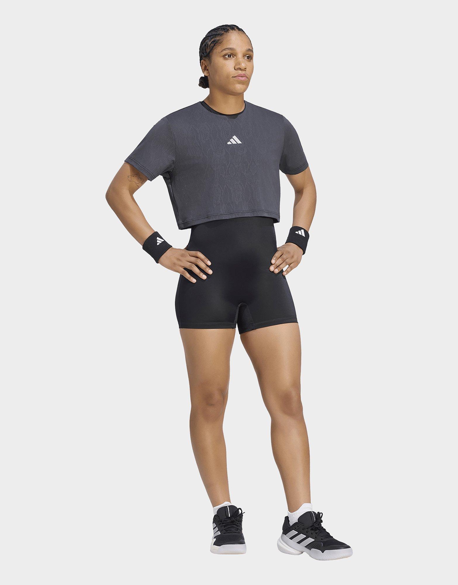 adidas Tennis Climacool Lace Crop T-shirt Pro