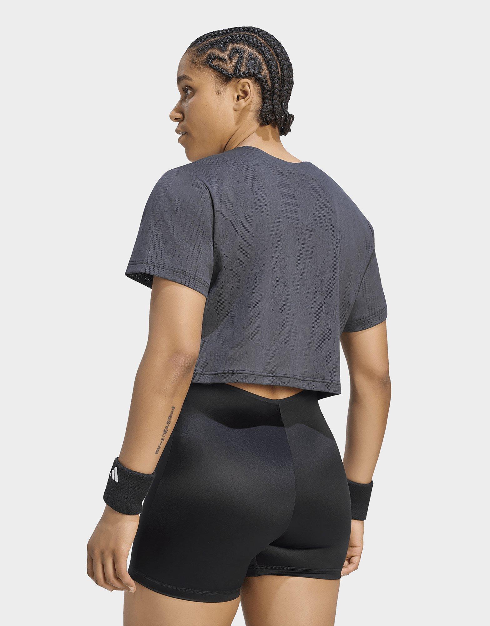 adidas Tennis Climacool Lace Crop T-shirt Pro