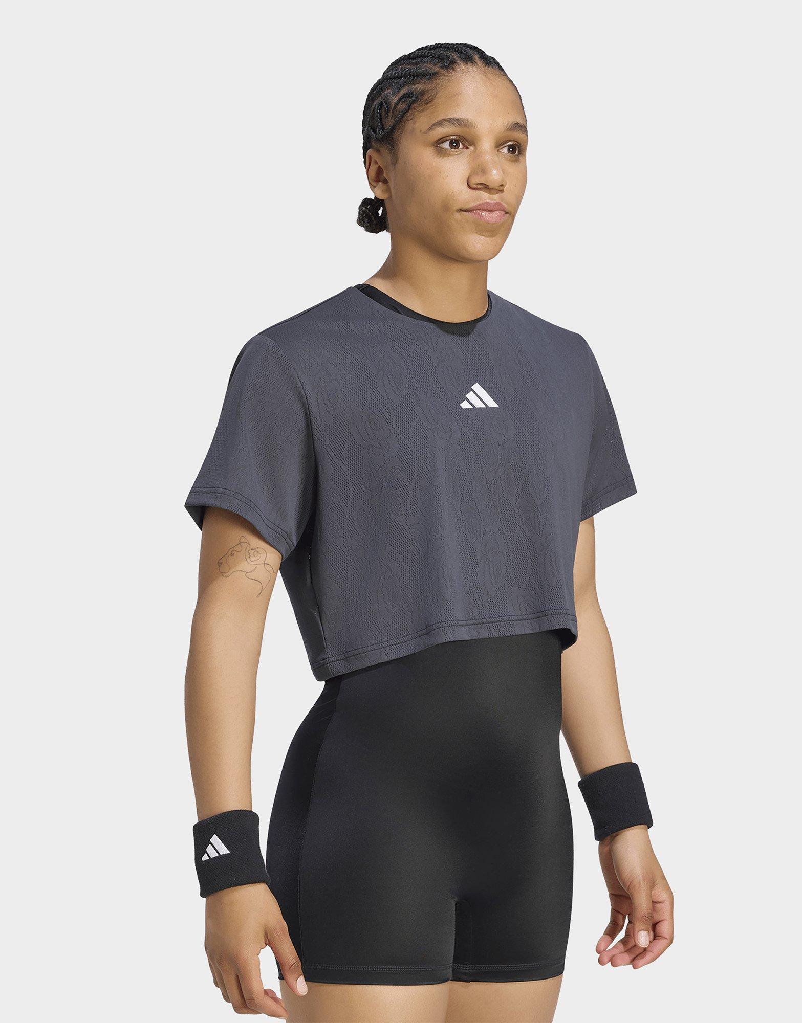 adidas Tennis Climacool Lace Crop T-shirt Pro