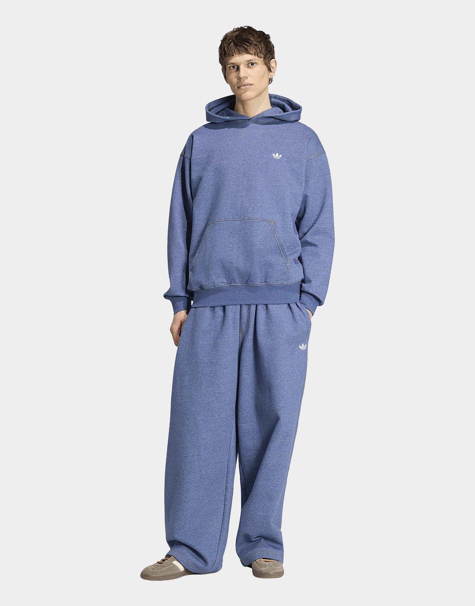 adidas Trefoil Essentials Hoodie, Meliert, Locker Geschnitten