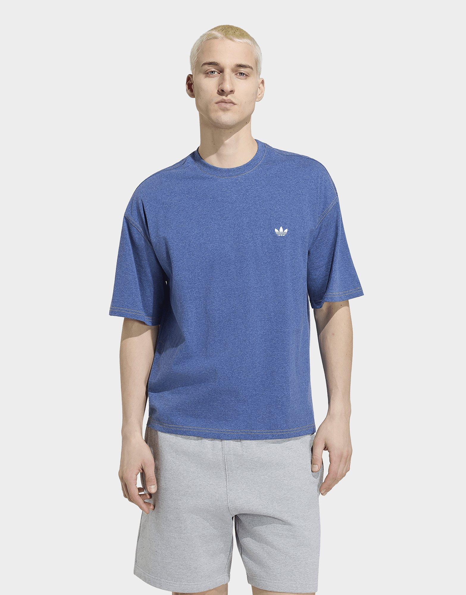 adidas T-shirt Corta Essentials Melange A Vestibilità Ampia