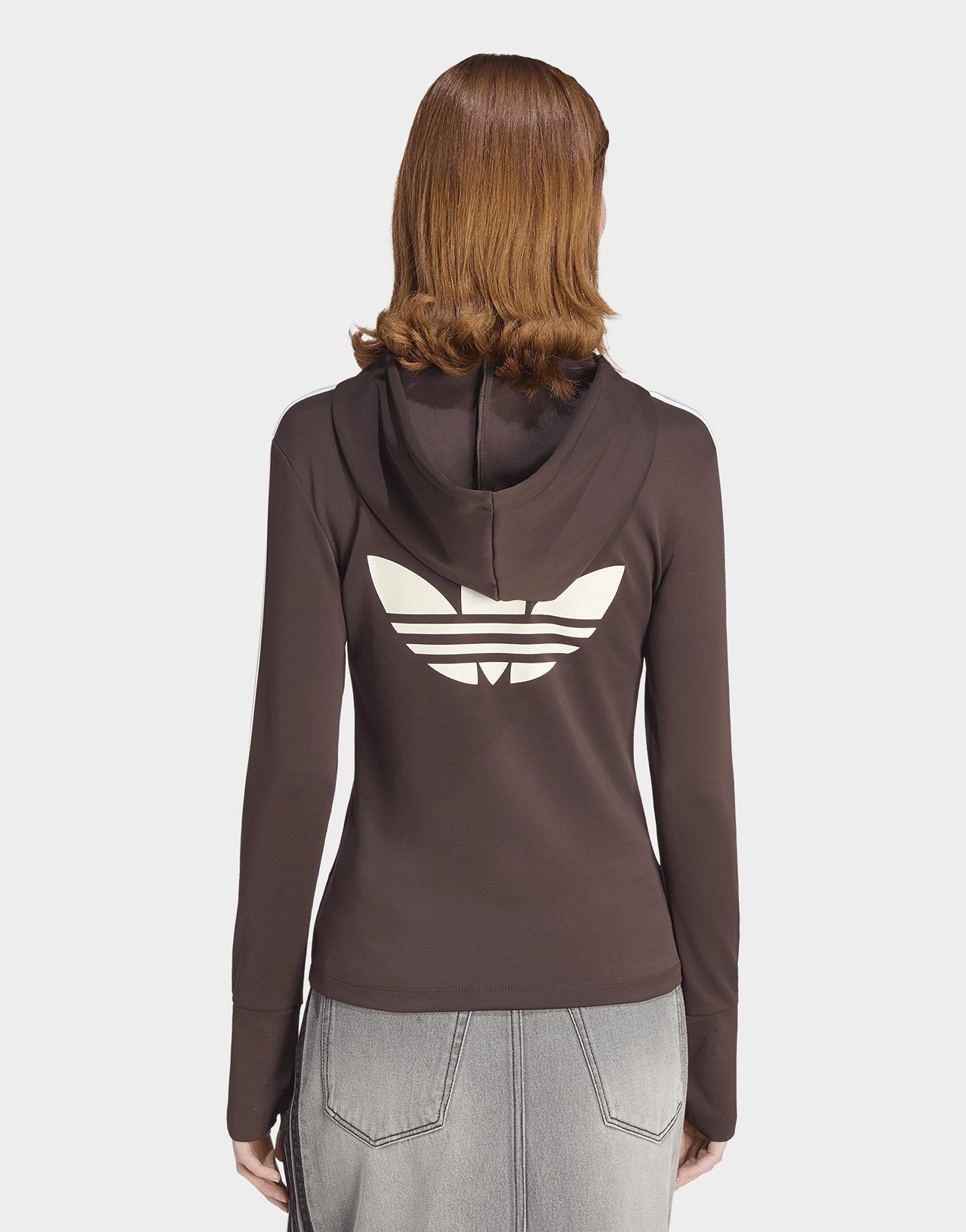 adidas Veste À CAPUCHE À FERMETURE ZIPPÉE TRÈFLE