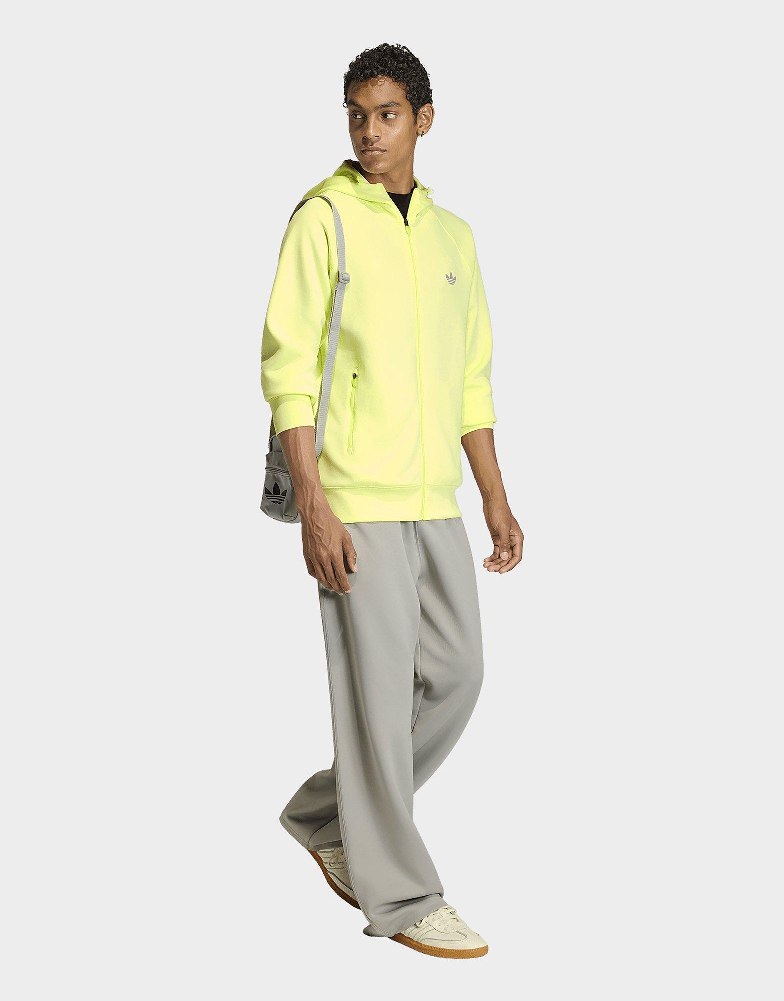 adidas Trefoil Essentials Spacer Hoodie Mit Durchgehendem Reißverschluss