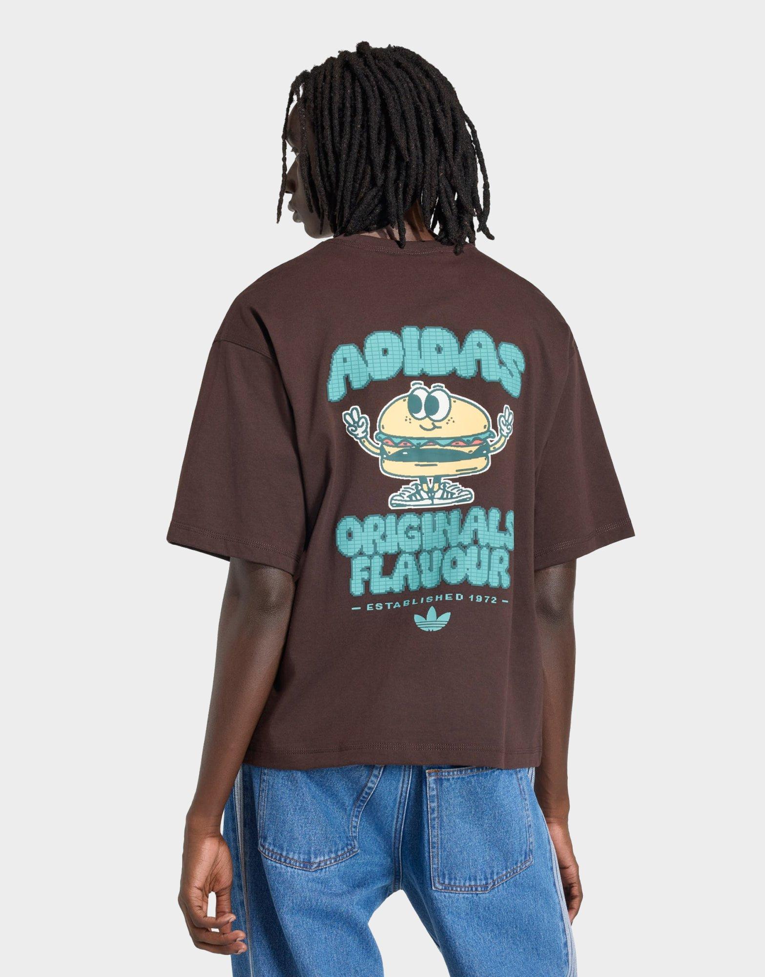 adidas Pixelated Burget Character Graphic T-shirt