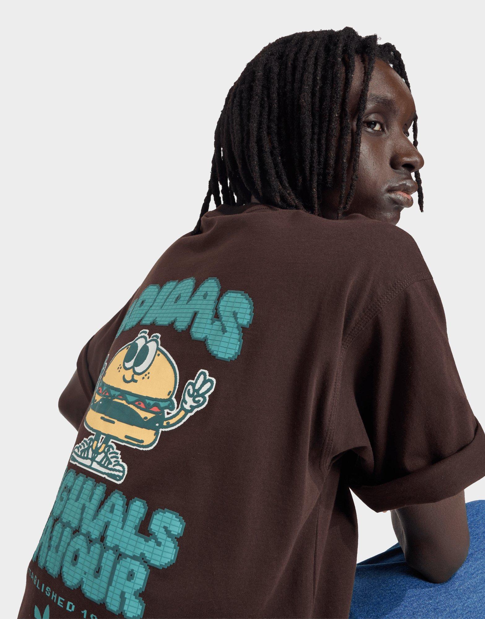 adidas Pixelated Burget Character Graphic T-shirt