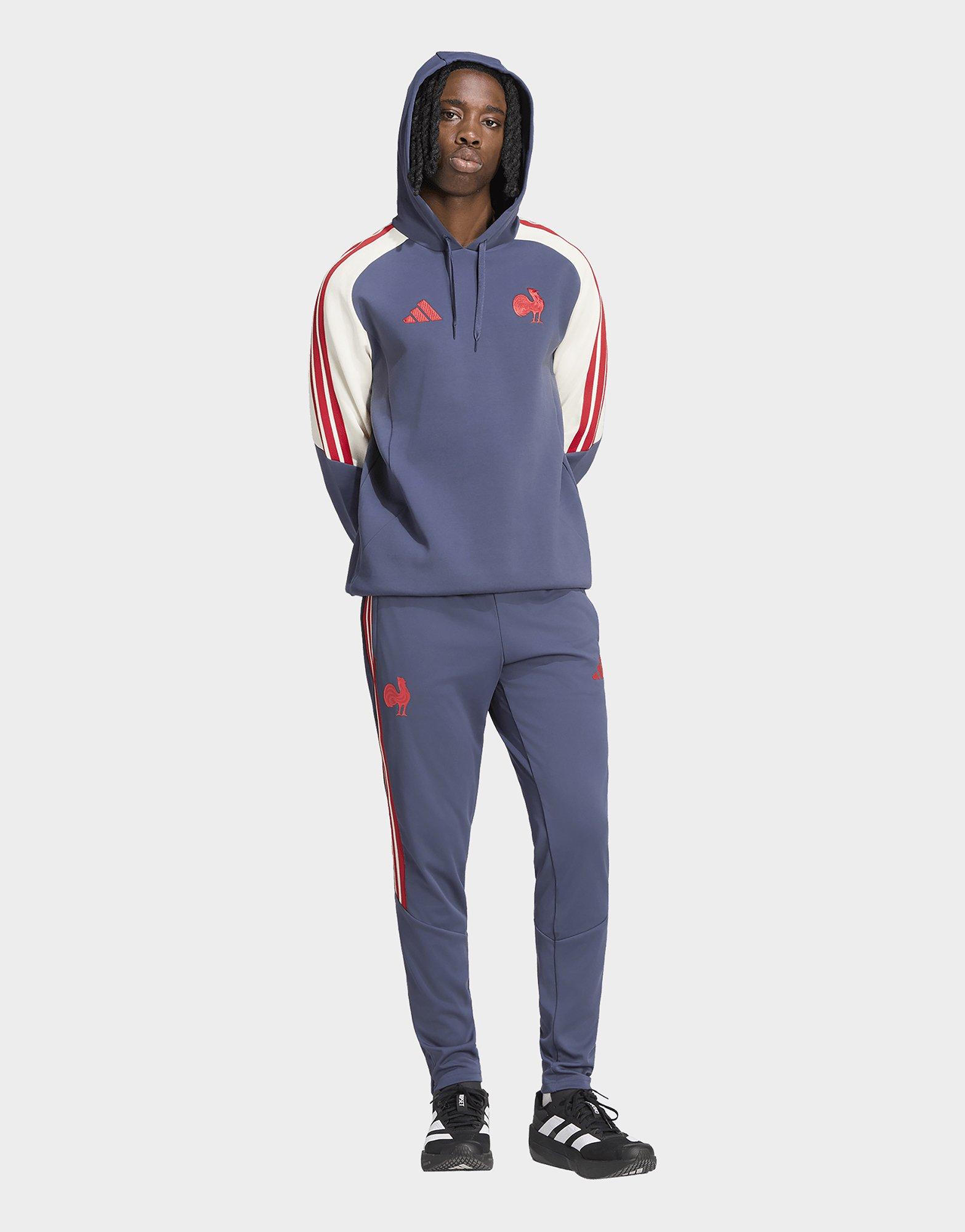 adidas Frankreich Rugby Kapuzenjacke