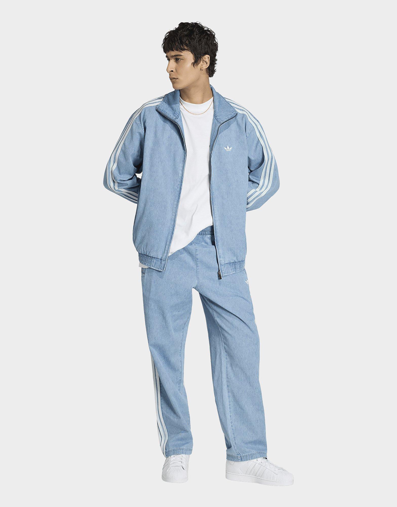 adidas DENIM FIREBIRD TRACK PANTS