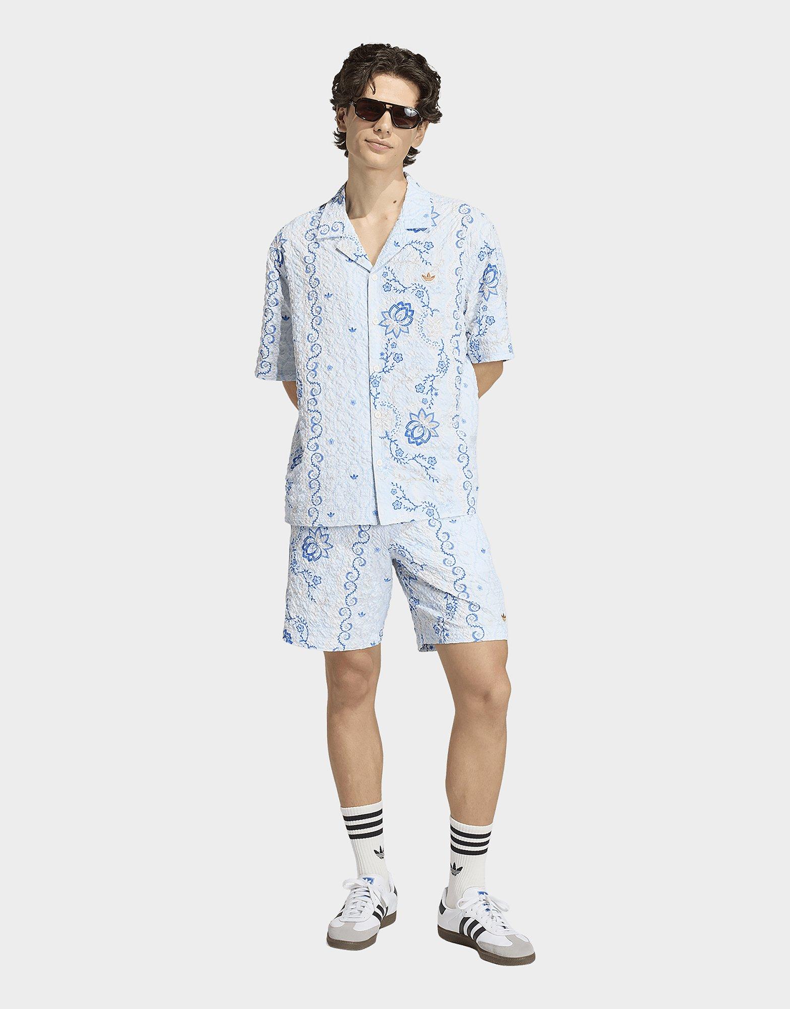 adidas PRINTED SEERSUCKER RESORT SHIRT